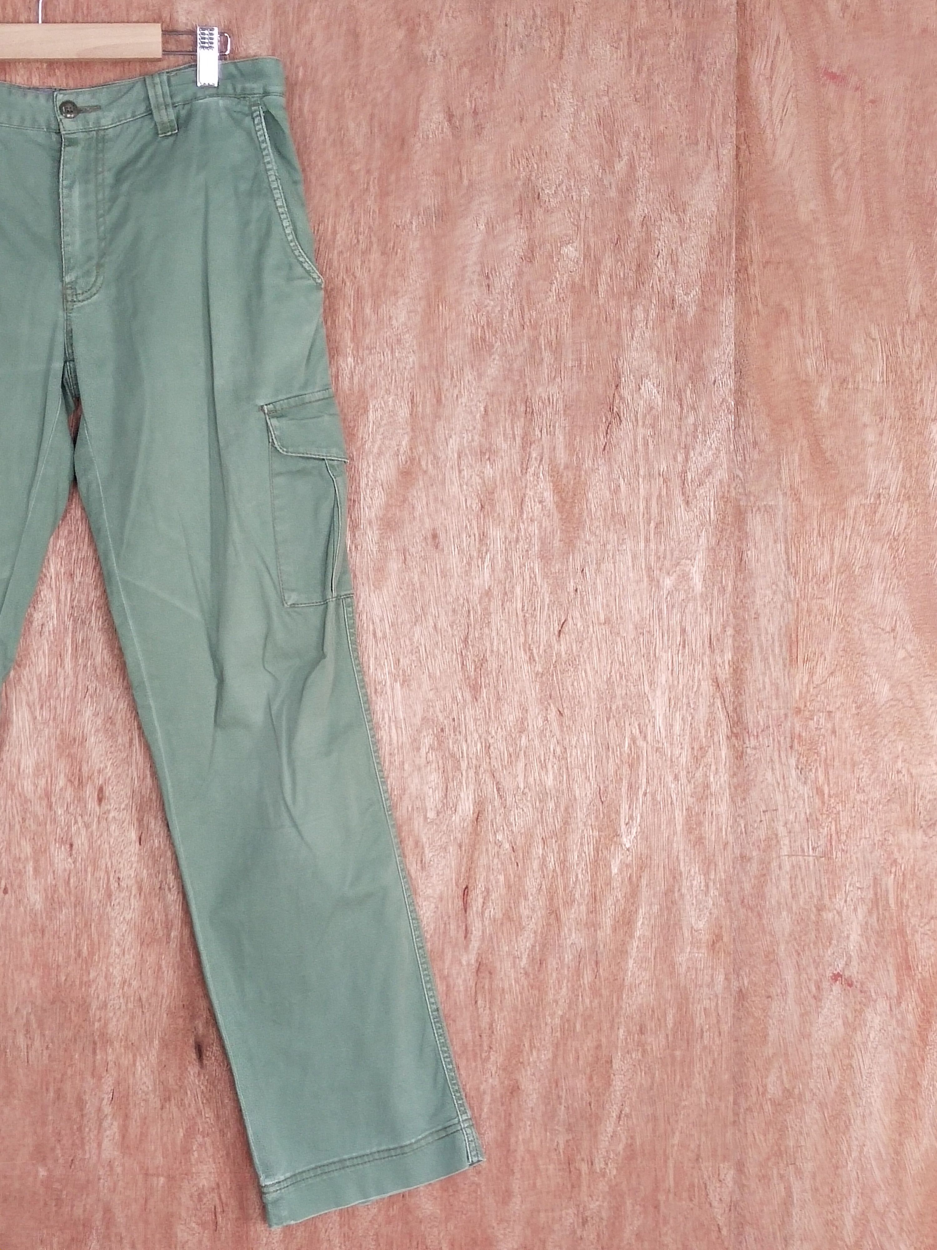 Global Work Global Work green multipocket tactical cargo pants #S113 Size US 30 / EU 46 - 3 Thumbnail