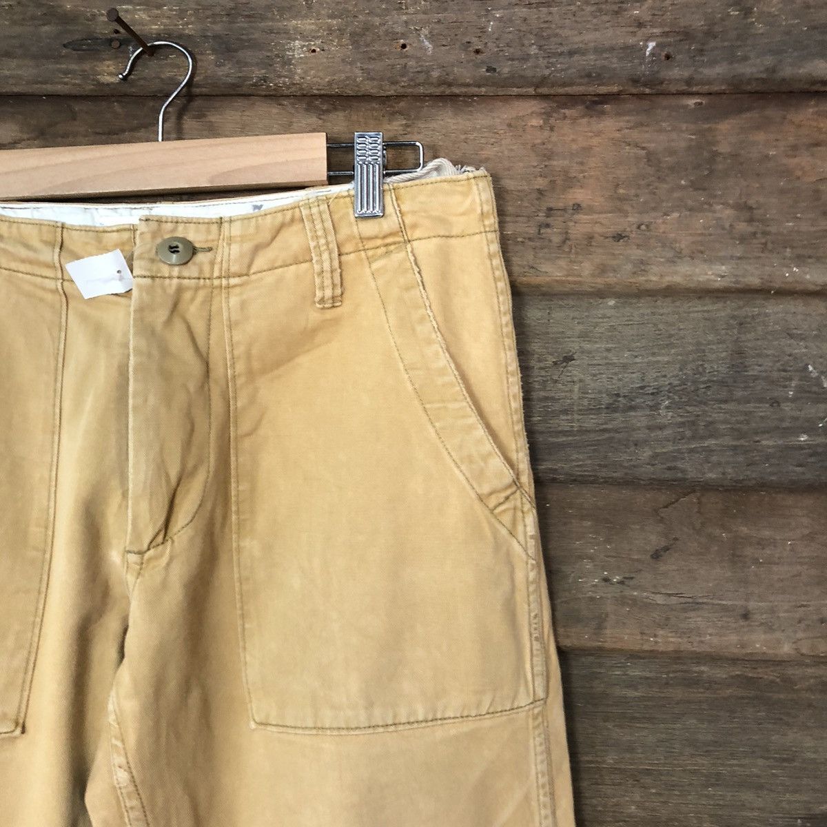 Japanese Brand Back Number Brown Casual Pants #4514 Size US 29 - 5 Thumbnail