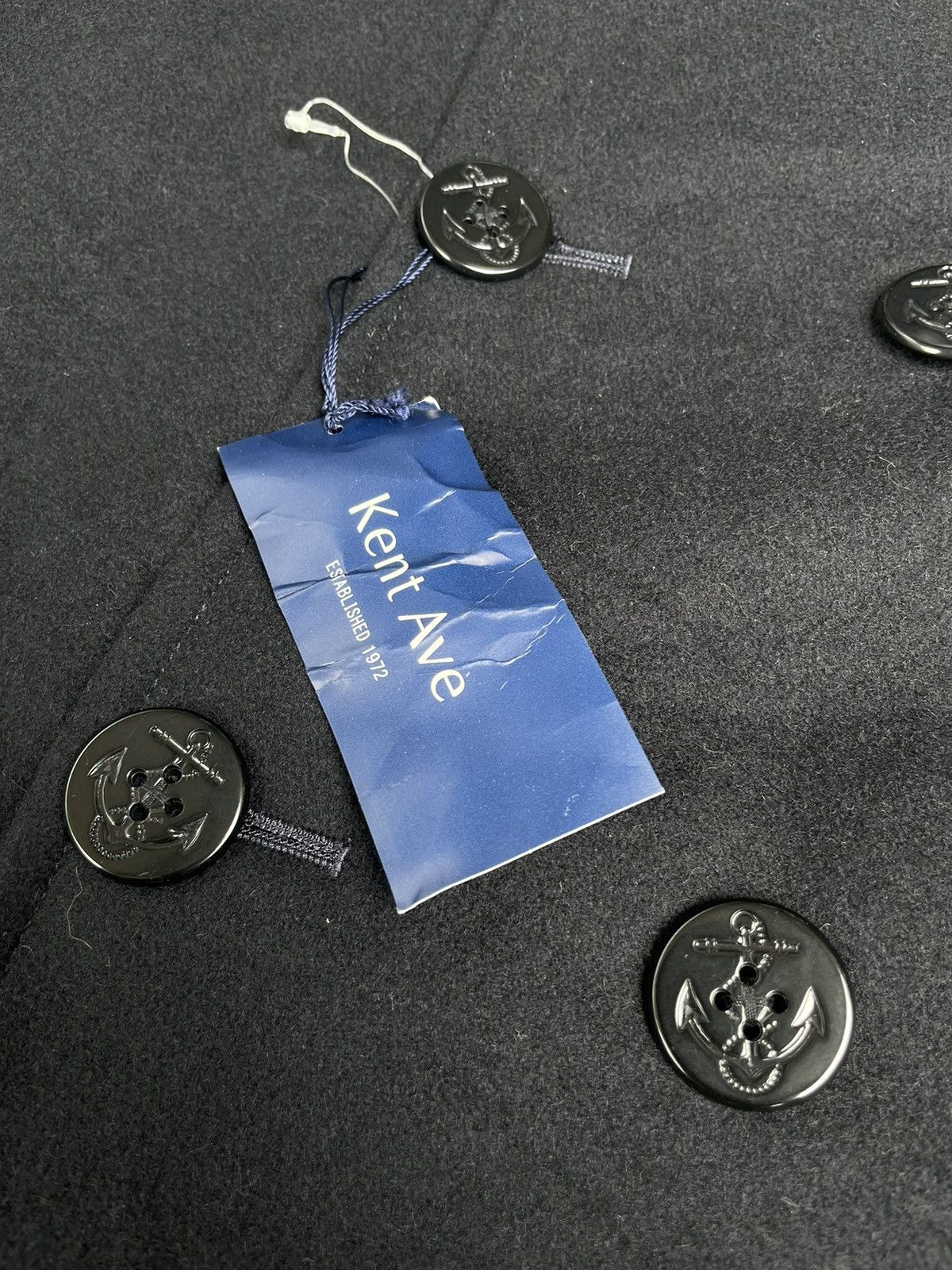Japanese Brand Kent Ave Navy Inspired Pea Coat Size US L / EU 52-54 / 3 - 13 Thumbnail