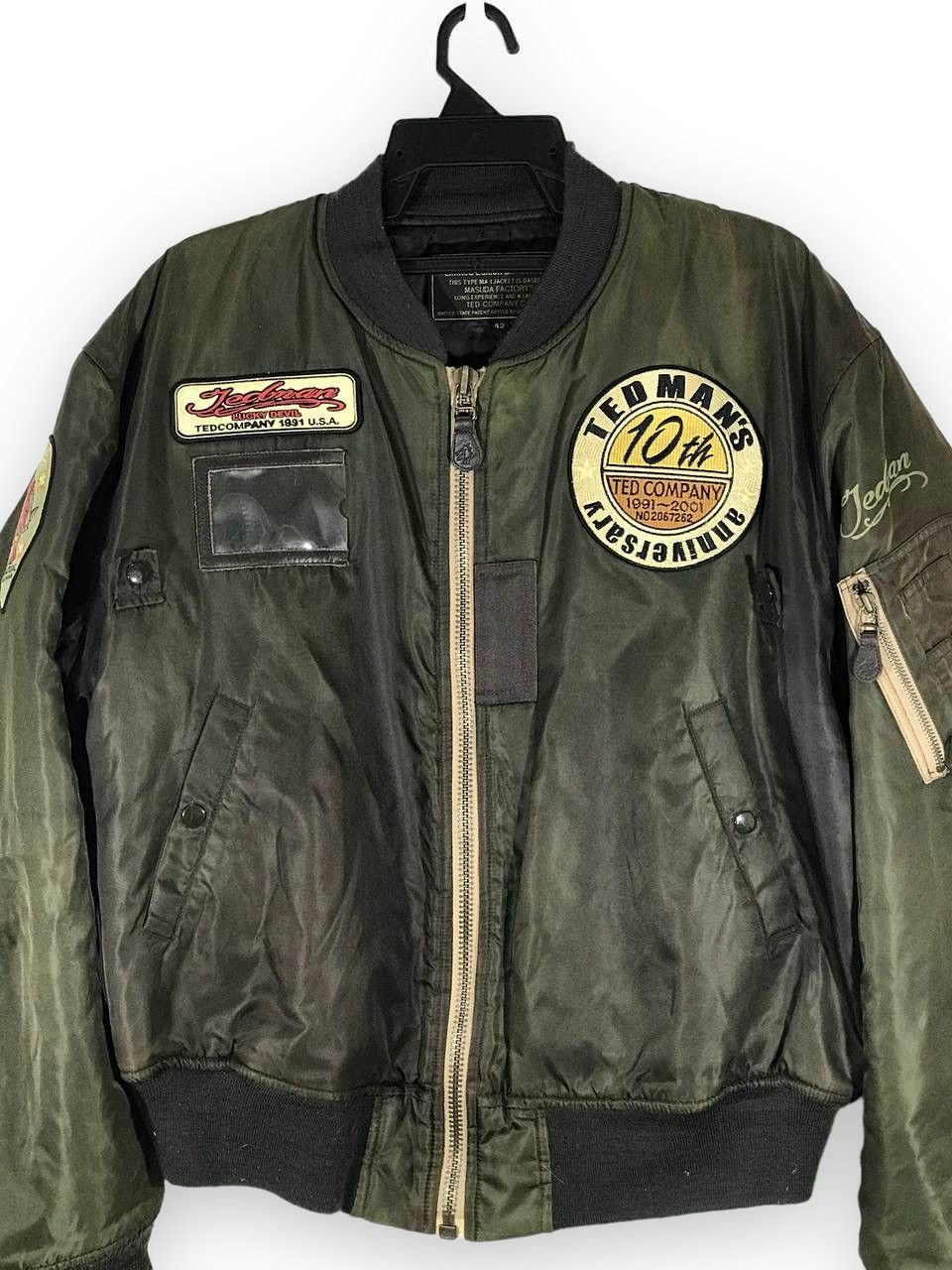 Tedman Tedcompany 10th anniversary flight jacket Size US L / EU 52-54 / 3 - 2 Thumbnail