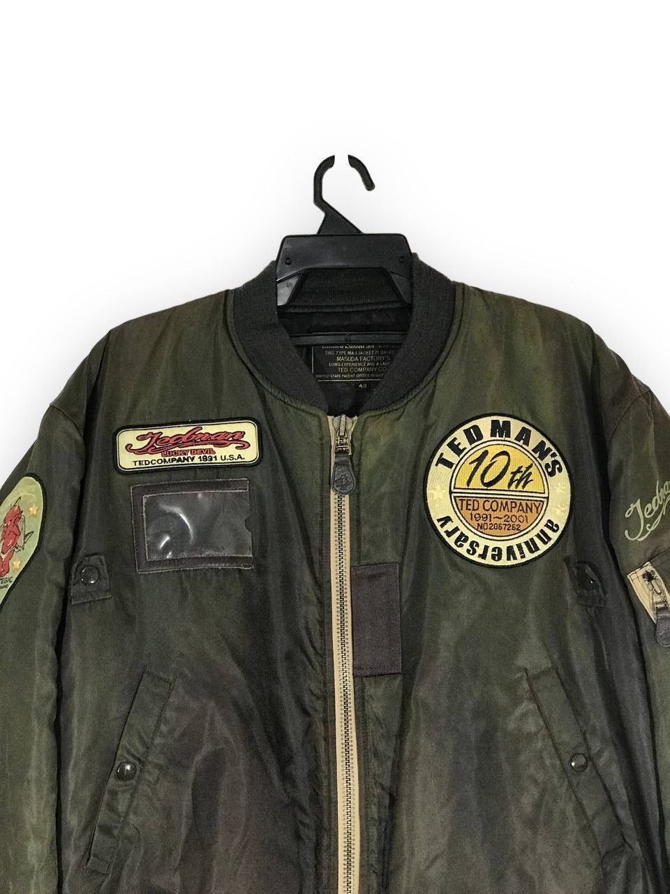 Tedman Tedcompany 10th anniversary flight jacket Size US L / EU 52-54 / 3 - 3 Thumbnail