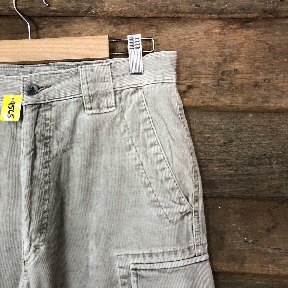 Vintage Vintage faded Grey multi pocket corduroy Cargo Pants #4565 Size US 28 / EU 44 - 5 Thumbnail