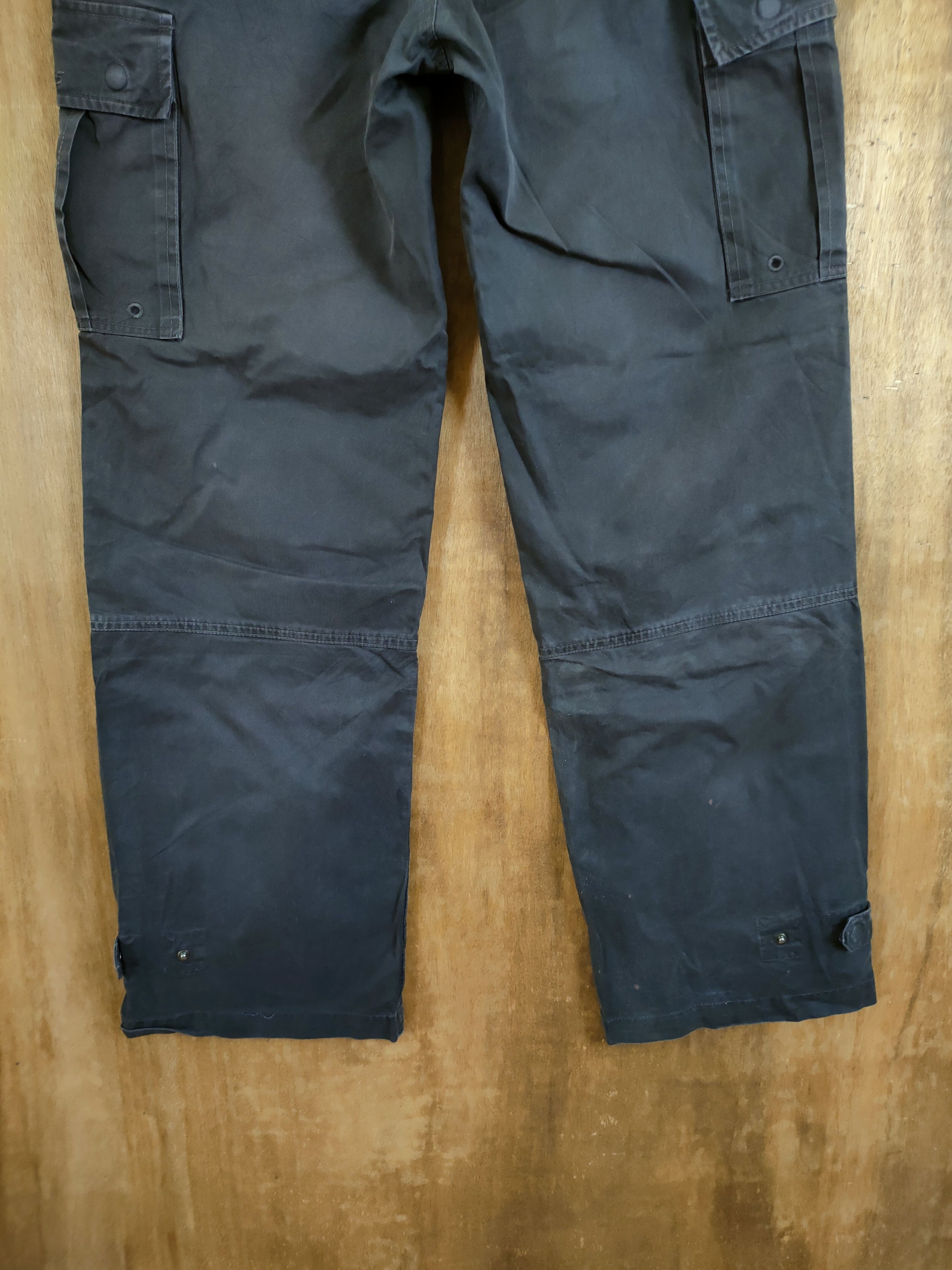 Faded Glory DLL 291295 Homme japan multipocket black cargo pants #1335DL Size US 32 / EU 48 - 8 Thumbnail