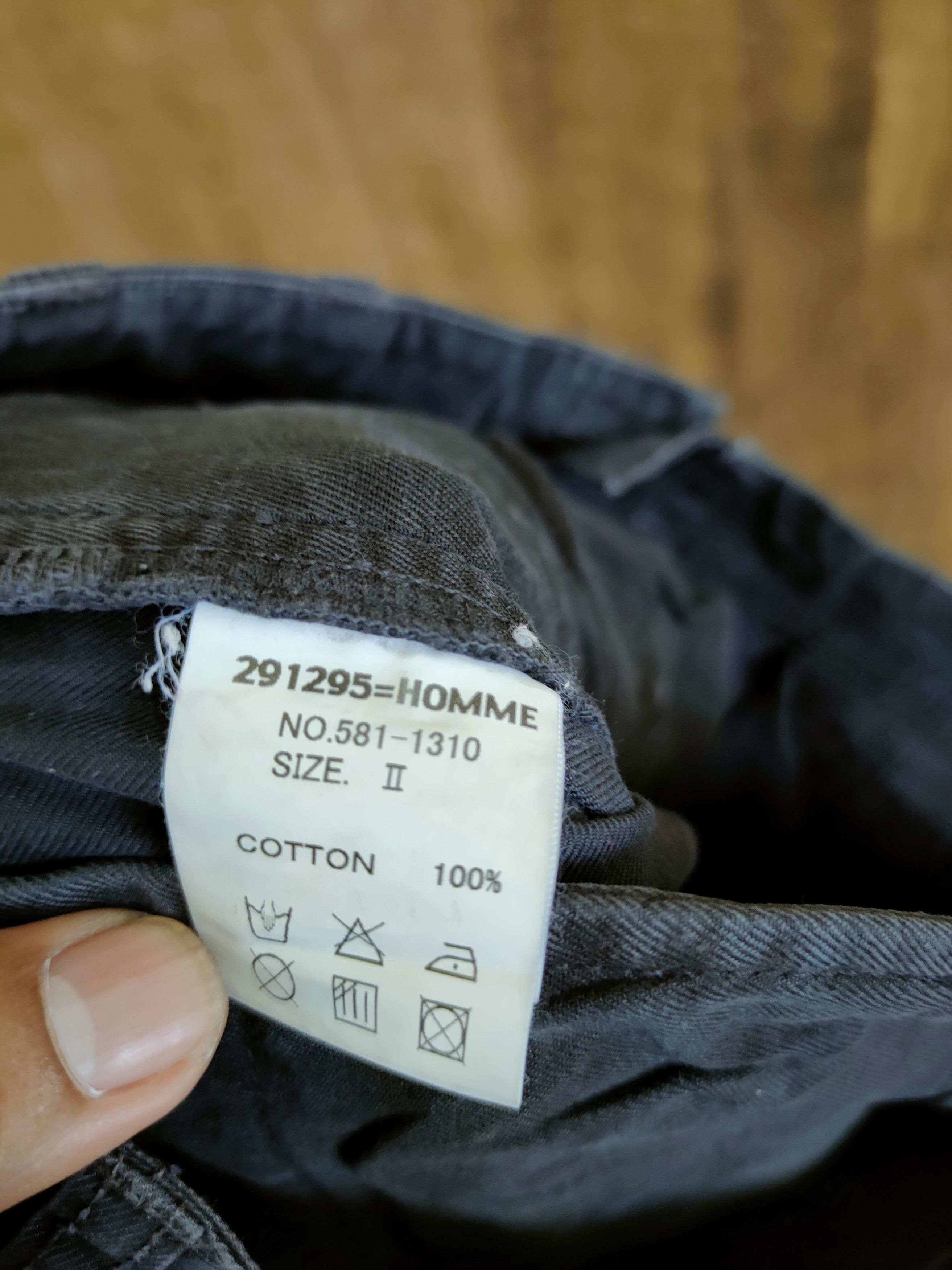 Faded Glory DLL 291295 Homme japan multipocket black cargo pants #1335DL Size US 32 / EU 48 - 10 Thumbnail