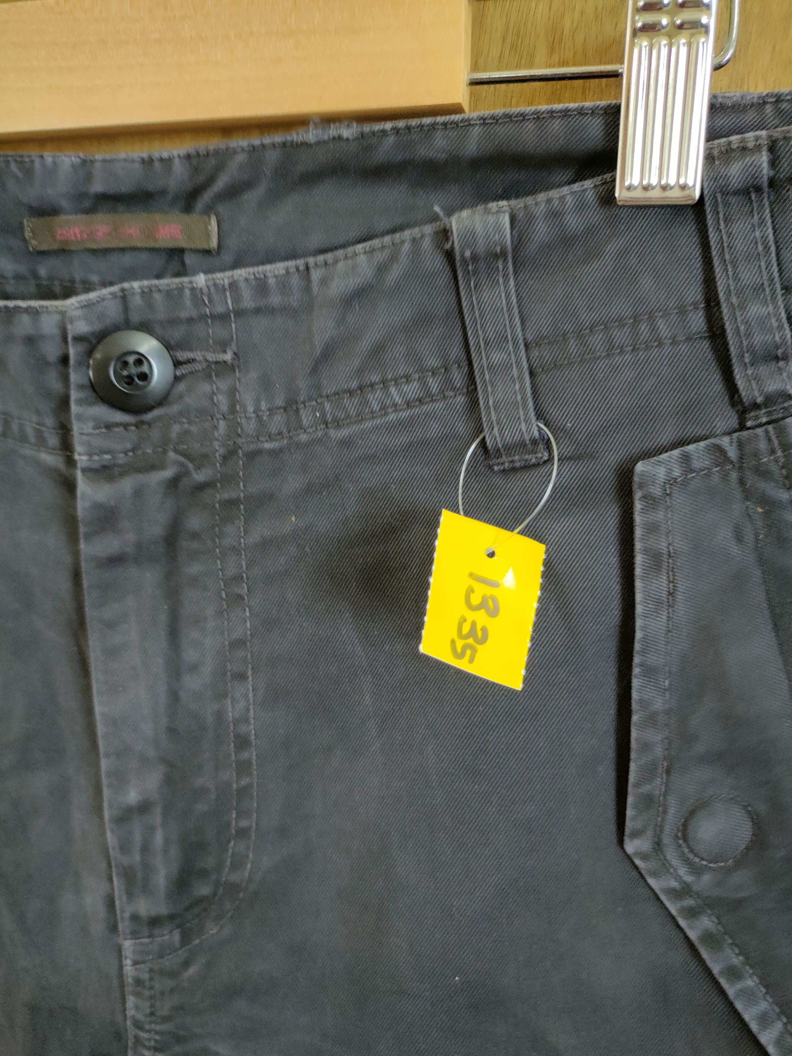 Faded Glory DLL 291295 Homme japan multipocket black cargo pants #1335DL Size US 32 / EU 48 - 5 Thumbnail