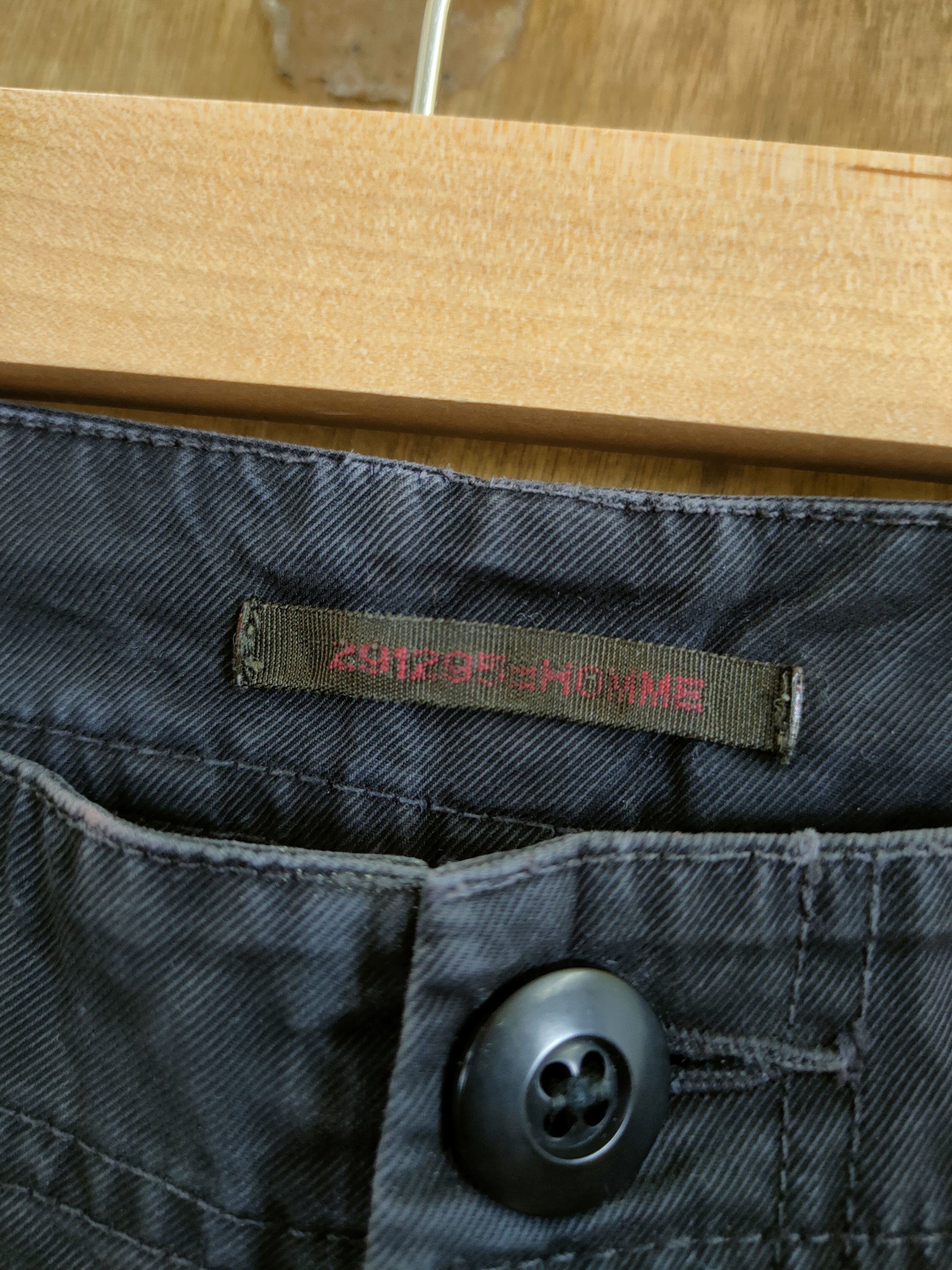 Faded Glory DLL 291295 Homme japan multipocket black cargo pants #1335DL Size US 32 / EU 48 - 6 Thumbnail
