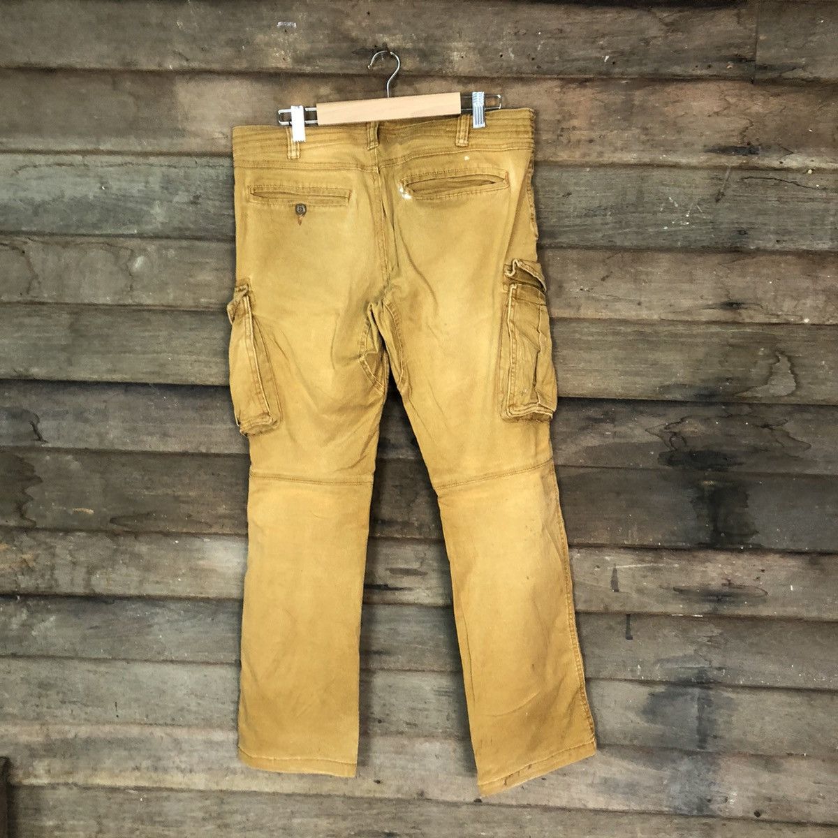 Japanese Brand Genba multi pocket distressed utility Cargo Pants #7056 Size US 32 / EU 48 - 12 Thumbnail