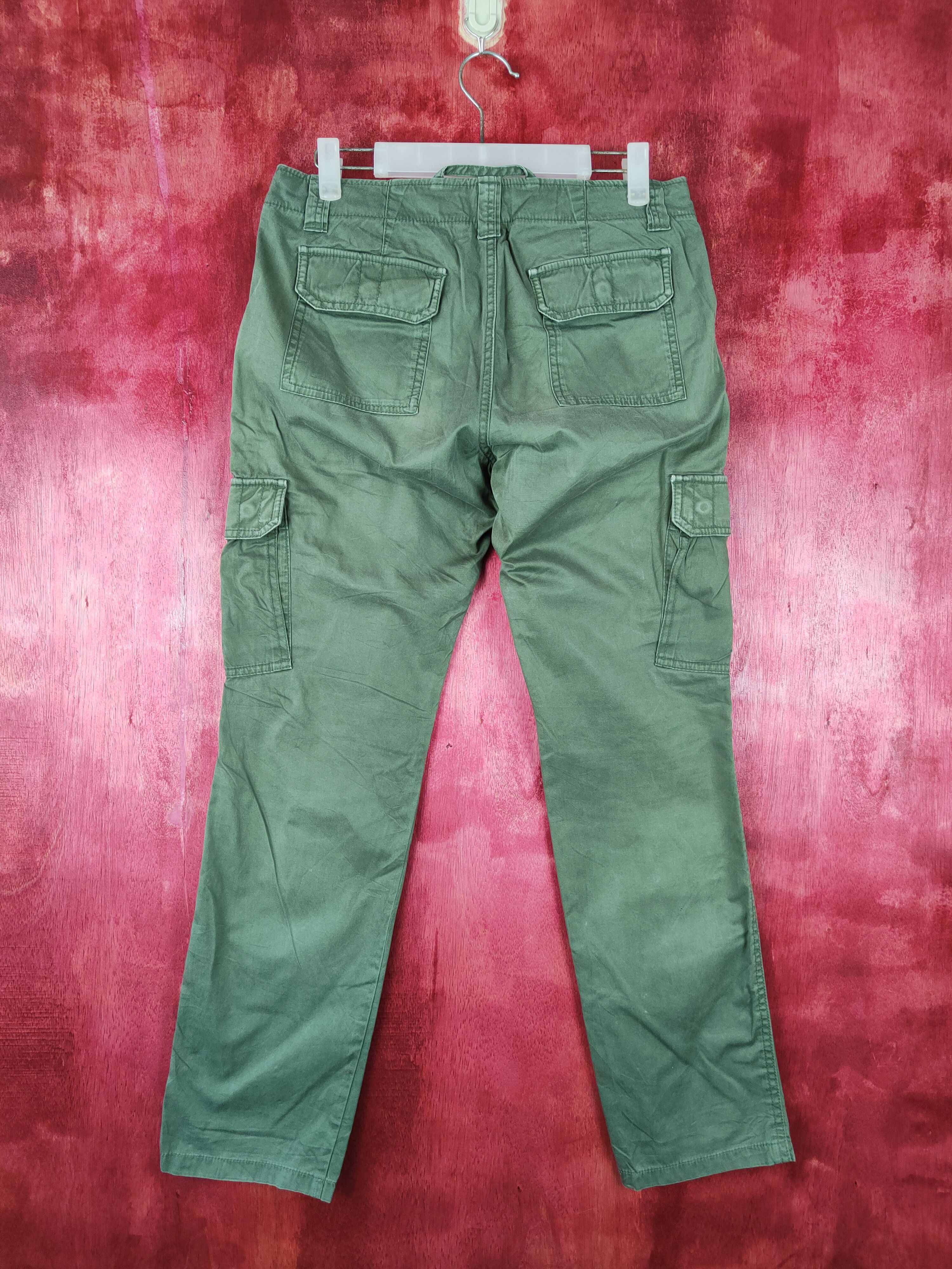 Japanese Brand × Tommy Hilfiger Tommy Hilfiger multi pocket tactical Green Pant #4367 Size US 29 - 8 Thumbnail