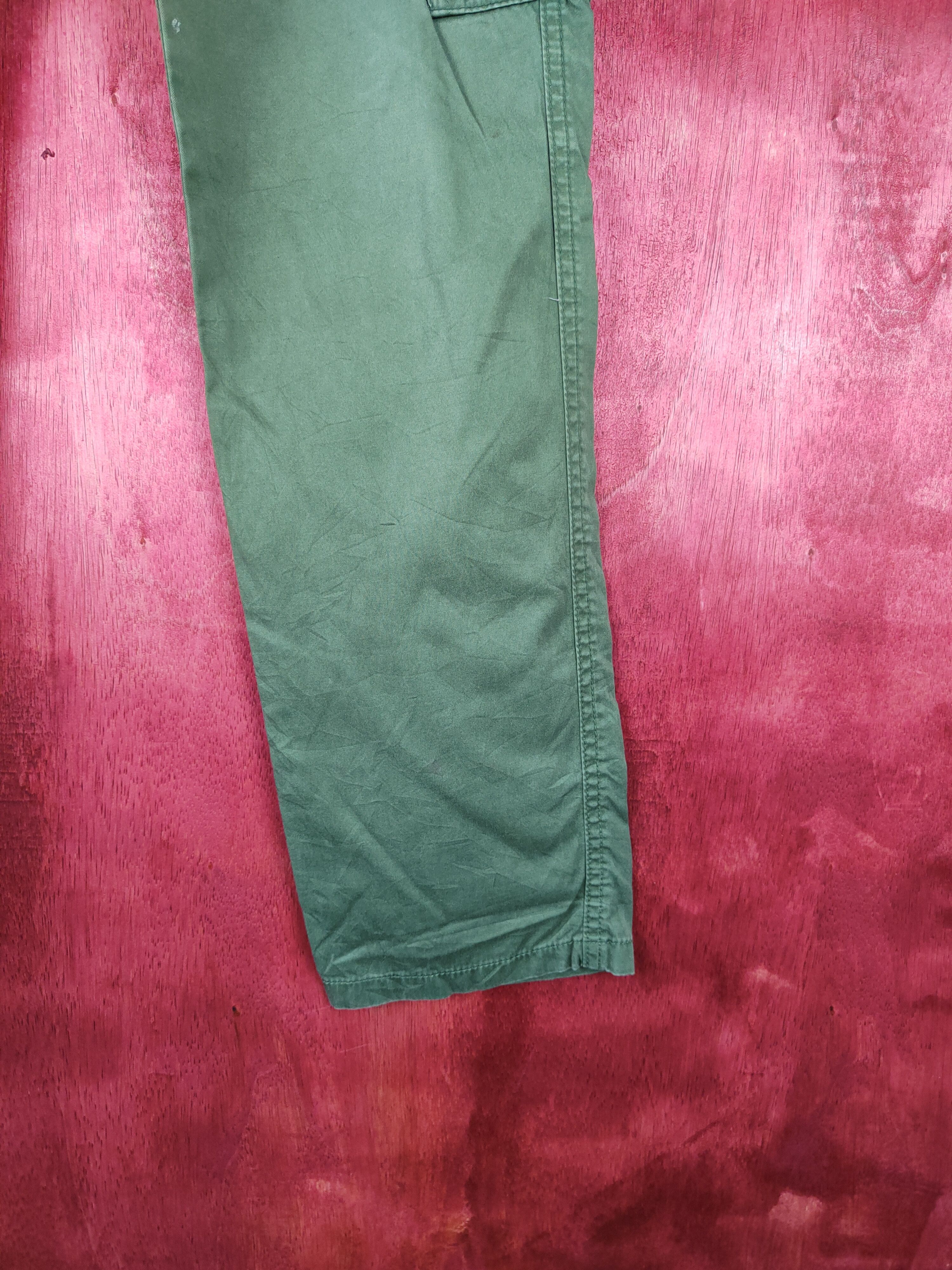 Japanese Brand × Tommy Hilfiger Tommy Hilfiger multi pocket tactical Green Pant #4367 Size US 29 - 7 Thumbnail