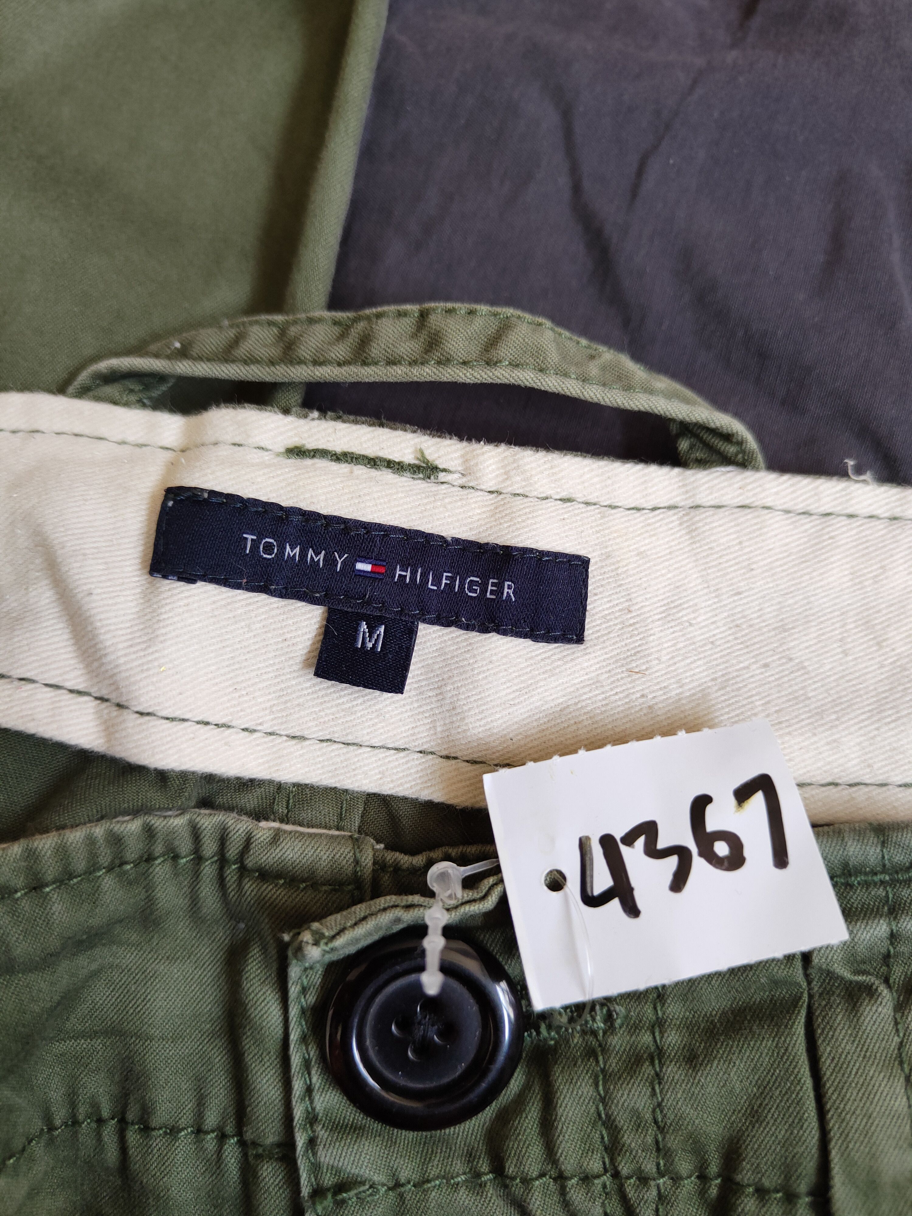 Japanese Brand × Tommy Hilfiger Tommy Hilfiger multi pocket tactical Green Pant #4367 Size US 29 - 14 Thumbnail