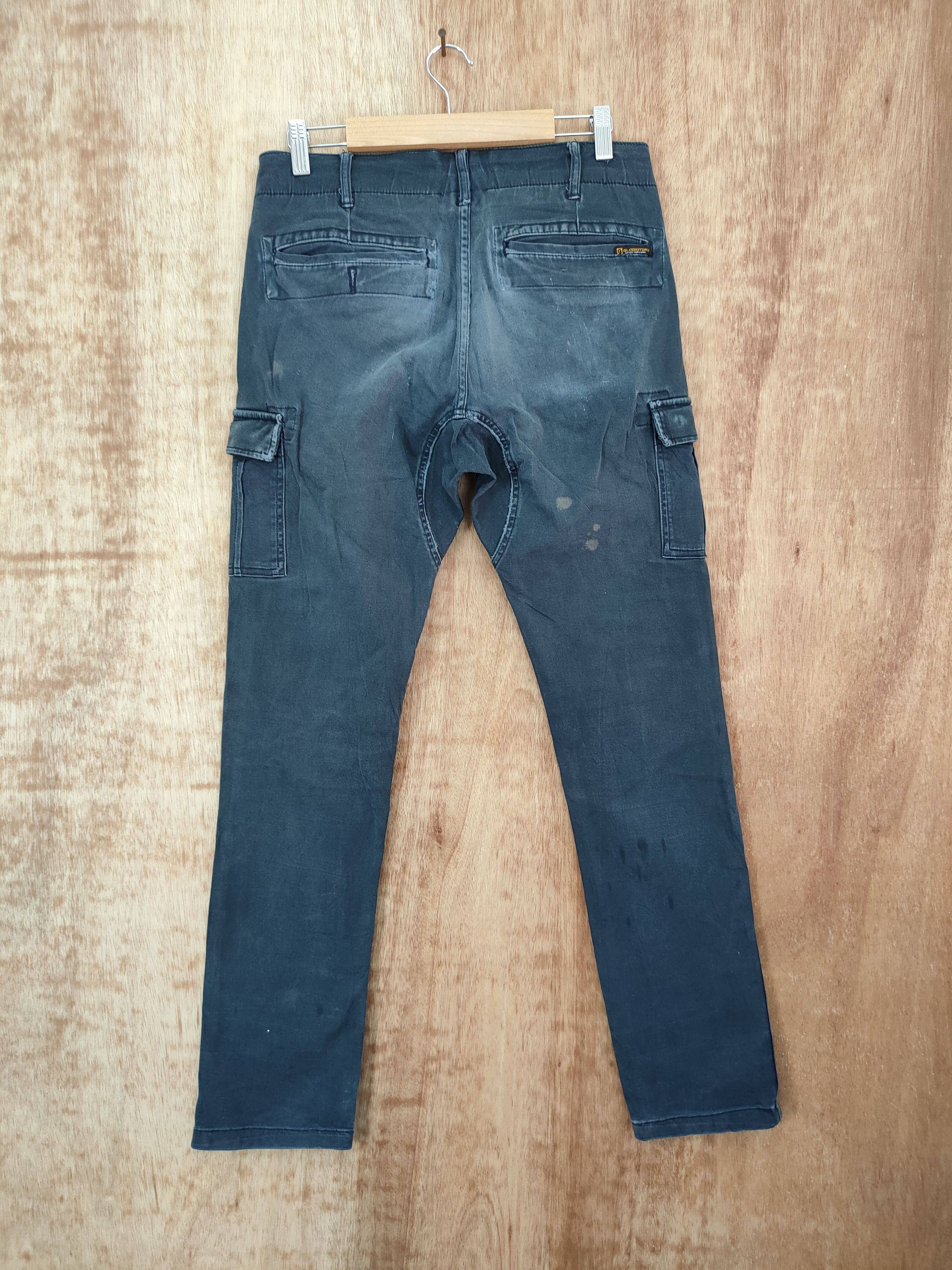 Japanese Brand DLL Glodiotor distressed thrashed cargo pants #46-271A Size US 30 / EU 46 - 9 Thumbnail