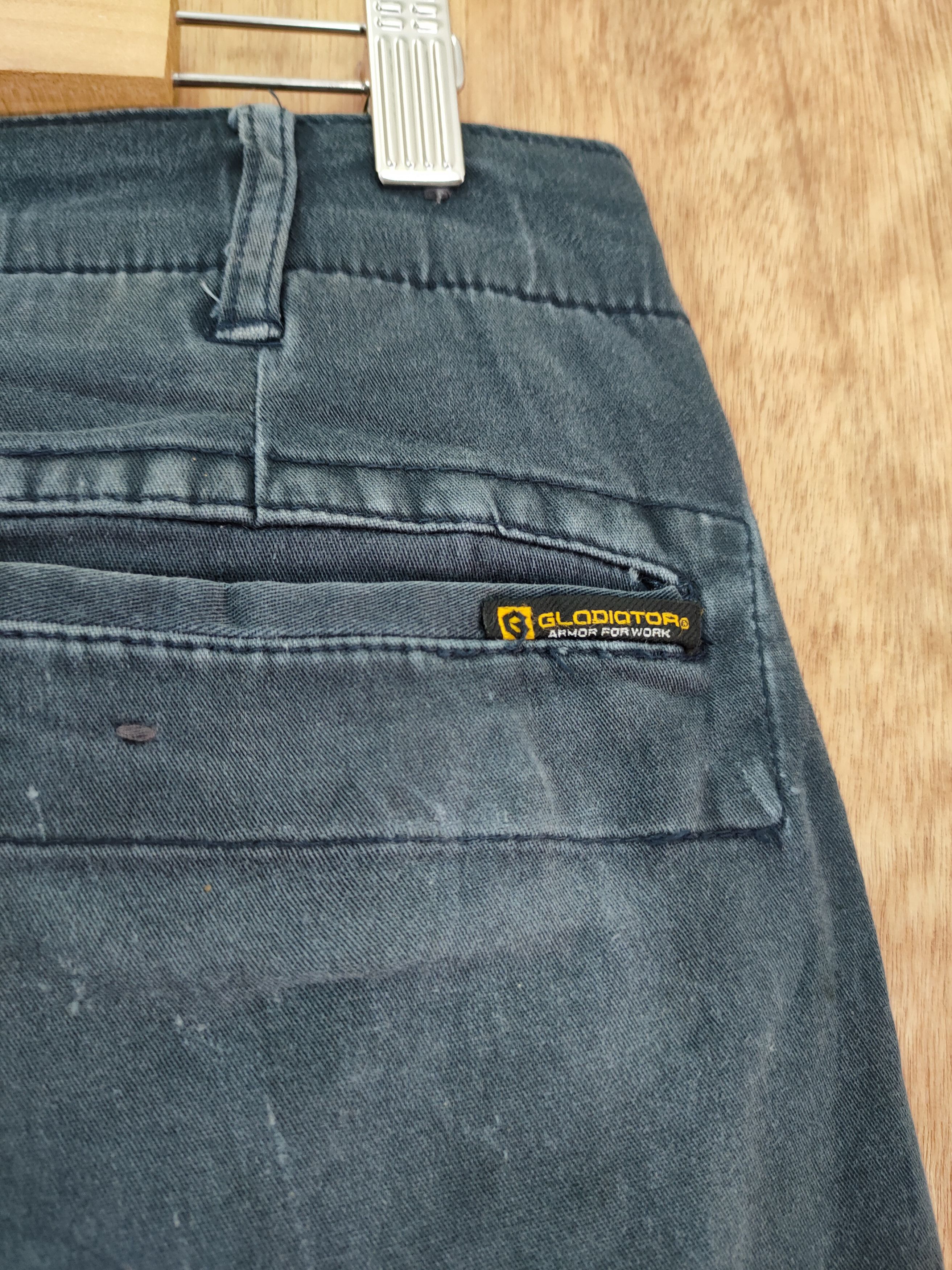 Japanese Brand DLL Glodiotor distressed thrashed cargo pants #46-271A Size US 30 / EU 46 - 12 Thumbnail