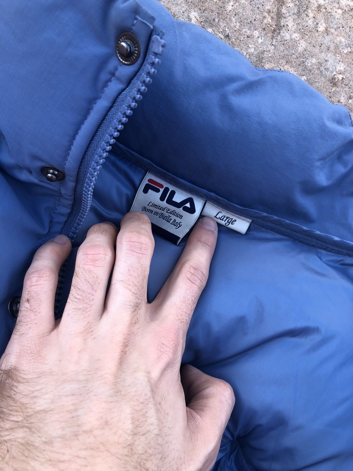 Fila × size? Fila x size? eco-friendly winter puffer jacket DuPont sorona Size US L / EU 52-54 / 3 - 7 Thumbnail