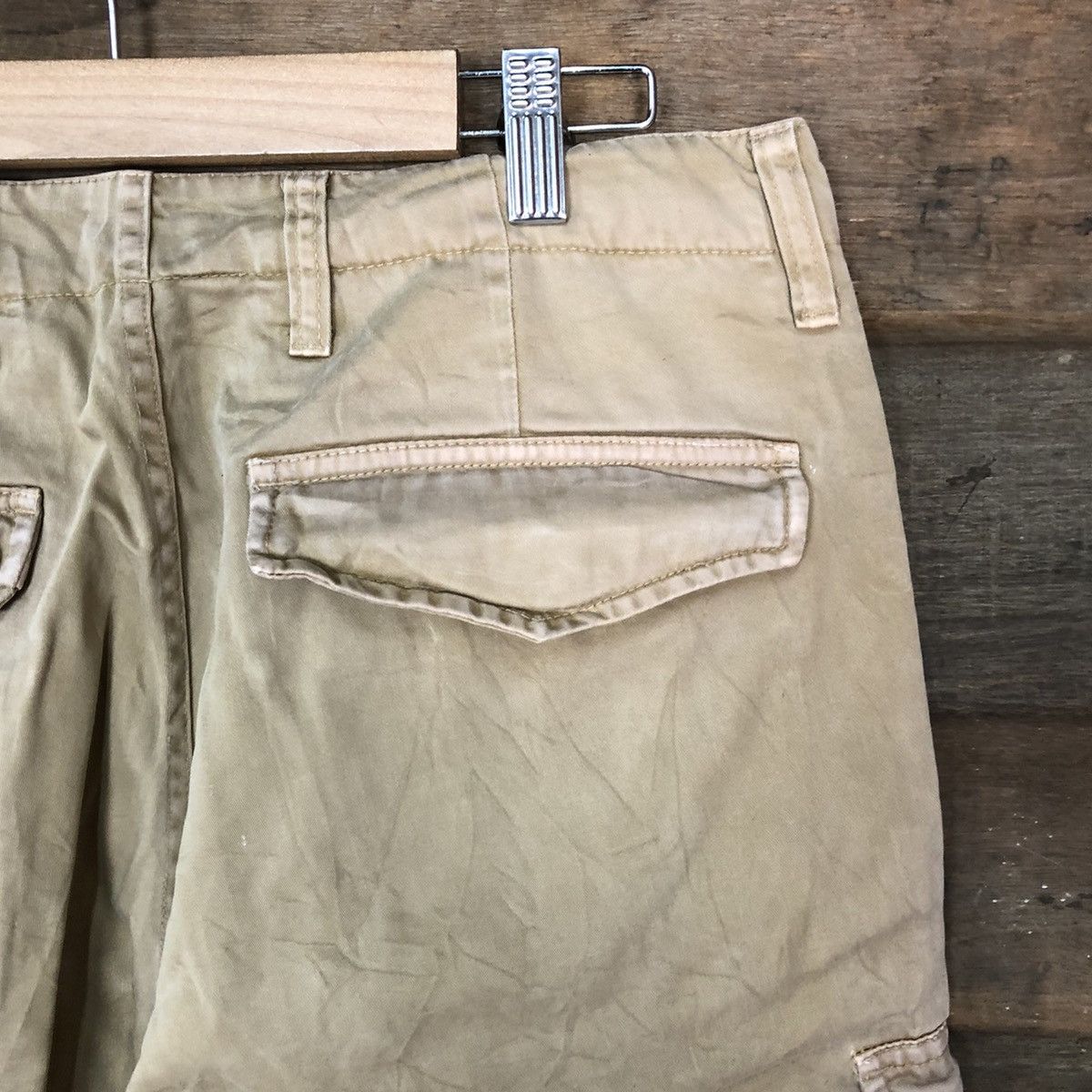 Japanese Brand × SHIPS Ships Brown multipocket streetwear Cargo Pants #3977 Size US 31 - 15 Thumbnail