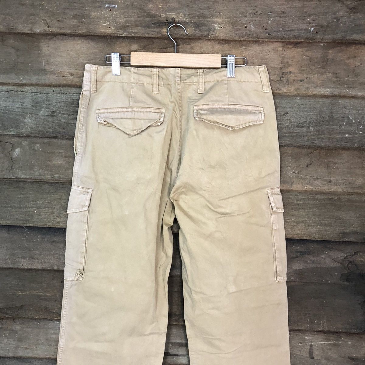 Japanese Brand × SHIPS Ships Brown multipocket streetwear Cargo Pants #3977 Size US 31 - 12 Thumbnail