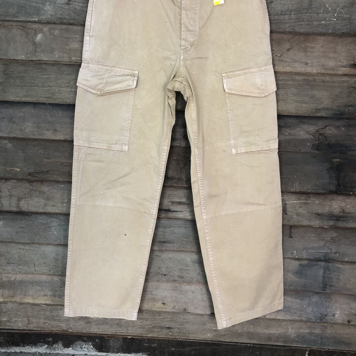 Japanese Brand × SHIPS Ships Brown multipocket streetwear Cargo Pants #3977 Size US 31 - 3 Thumbnail