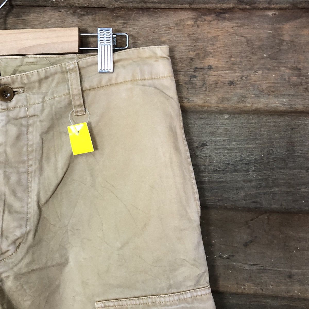 Japanese Brand × SHIPS Ships Brown multipocket streetwear Cargo Pants #3977 Size US 31 - 5 Thumbnail