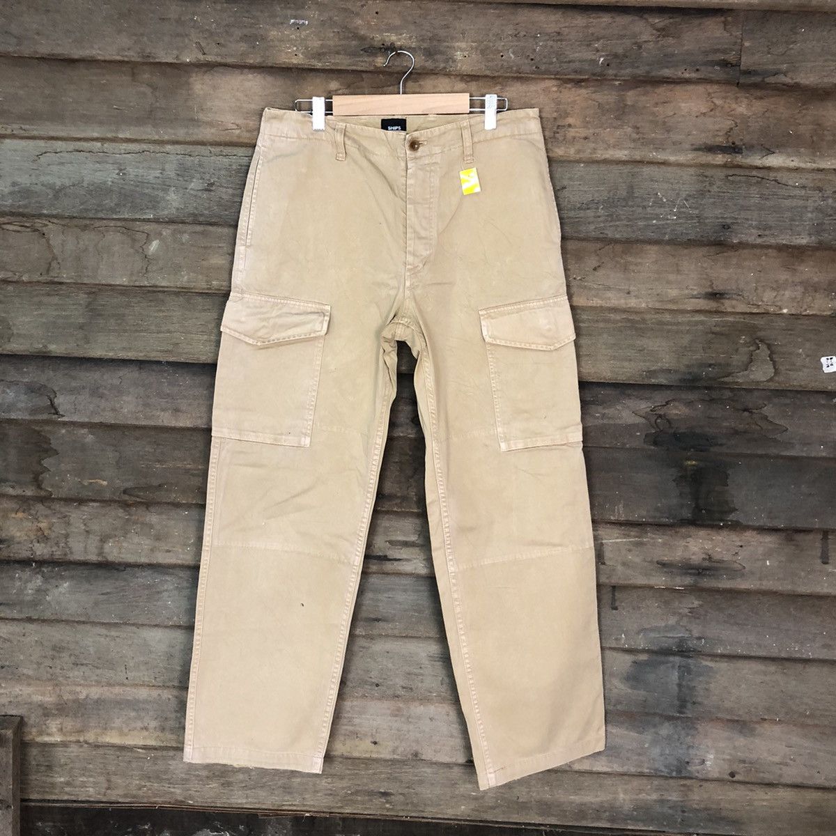 Japanese Brand × SHIPS Ships Brown multipocket streetwear Cargo Pants #3977 Size US 31 - 1 Thumbnail