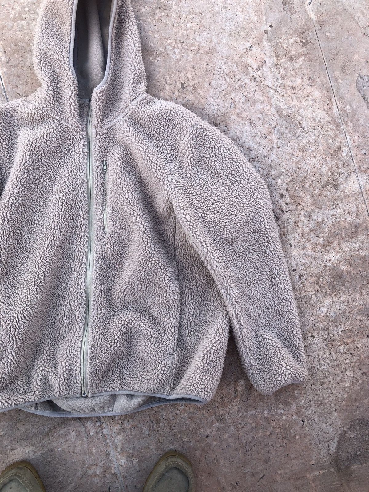 Japanese Brand × Uniqlo Uniqlo Sherpa fleece jacket Y2K gorpcore Frank ocean style Size US L / EU 52-54 / 3 - 5 Thumbnail