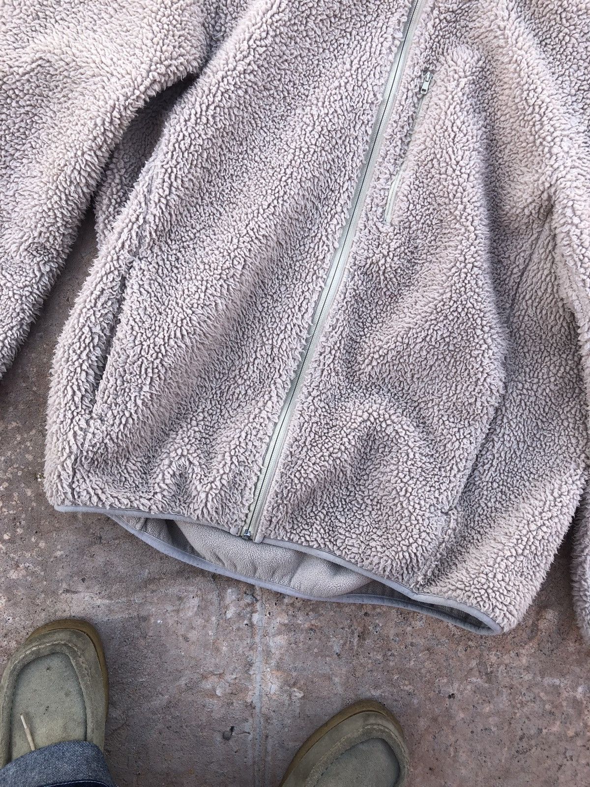 Japanese Brand × Uniqlo Uniqlo Sherpa fleece jacket Y2K gorpcore Frank ocean style Size US L / EU 52-54 / 3 - 6 Thumbnail