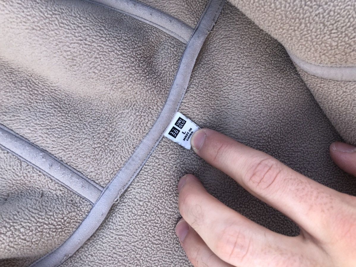 Japanese Brand × Uniqlo Uniqlo Sherpa fleece jacket Y2K gorpcore Frank ocean style Size US L / EU 52-54 / 3 - 7 Thumbnail