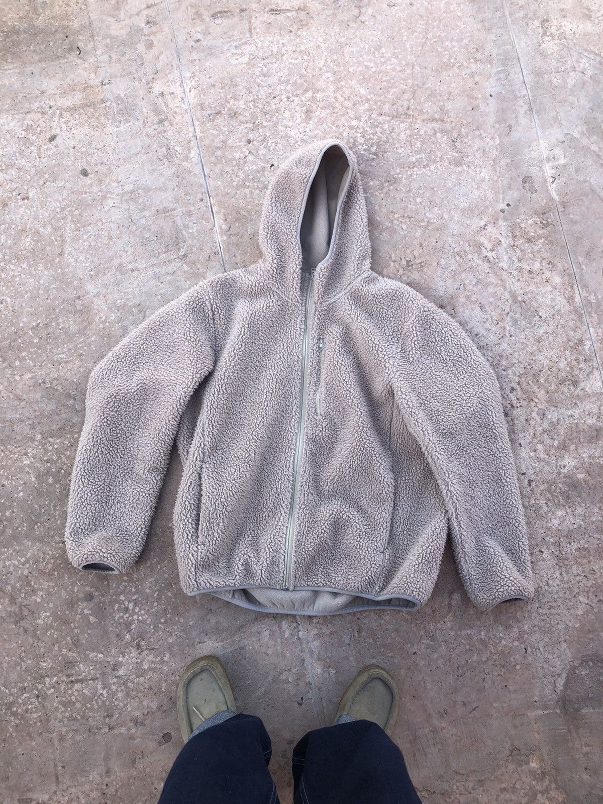 Japanese Brand × Uniqlo Uniqlo Sherpa fleece jacket Y2K gorpcore Frank ocean style Size US L / EU 52-54 / 3 - 1 Thumbnail