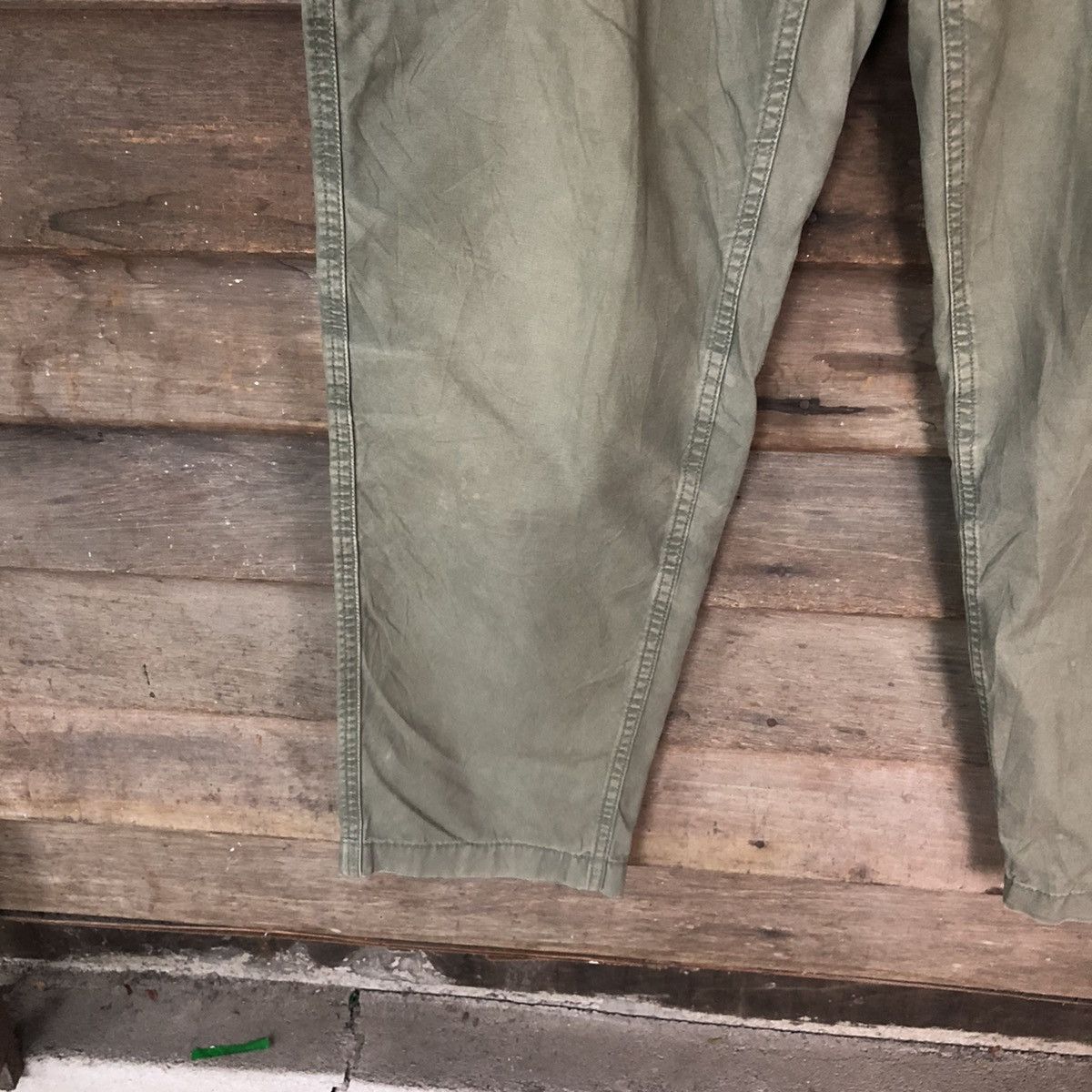 Japanese Brand × Uniqlo Uniqlo japan faded multipocket Green Cargo Pants #7059 Size US 32 / EU 48 - 8 Thumbnail