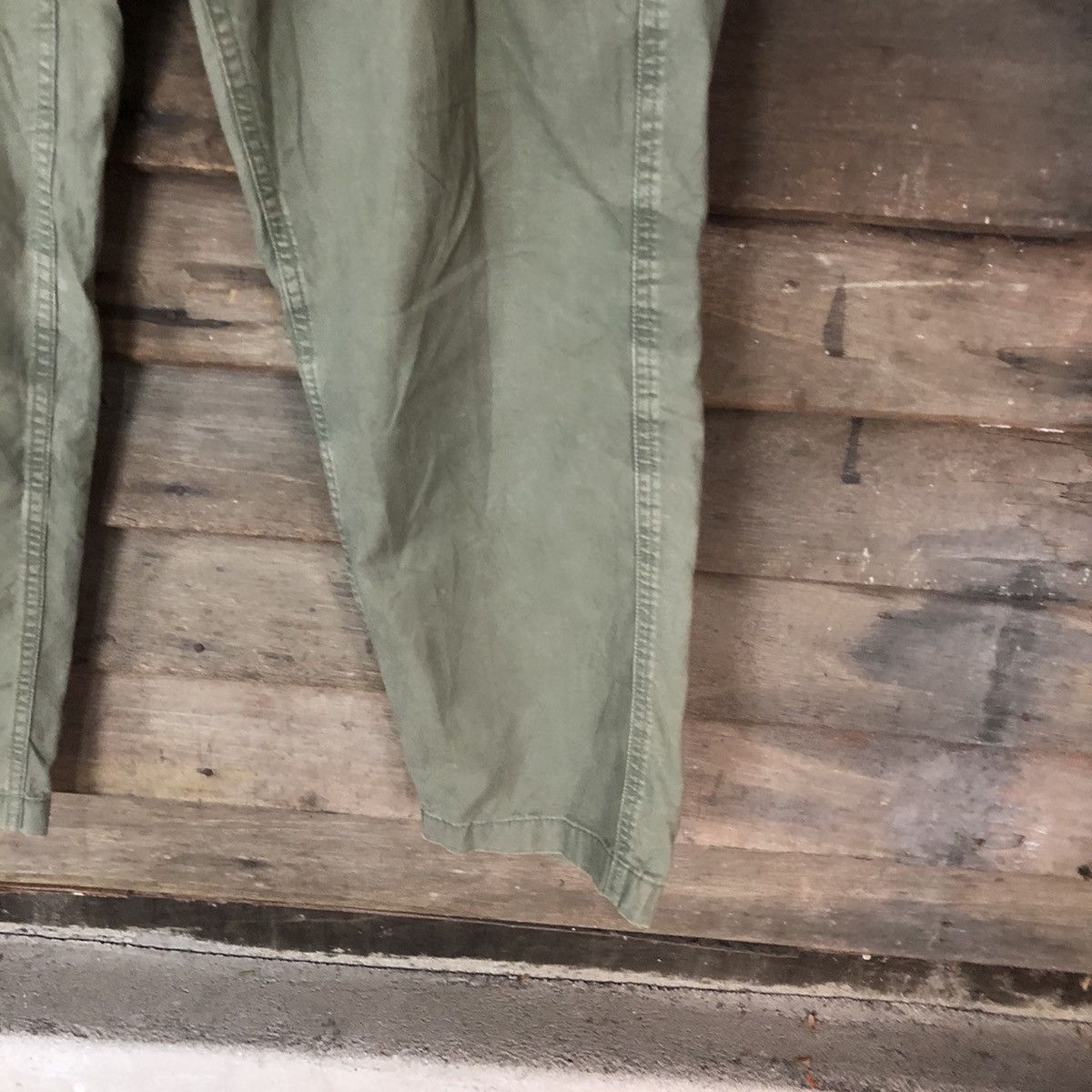 Japanese Brand × Uniqlo Uniqlo japan faded multipocket Green Cargo Pants #7059 Size US 32 / EU 48 - 9 Thumbnail