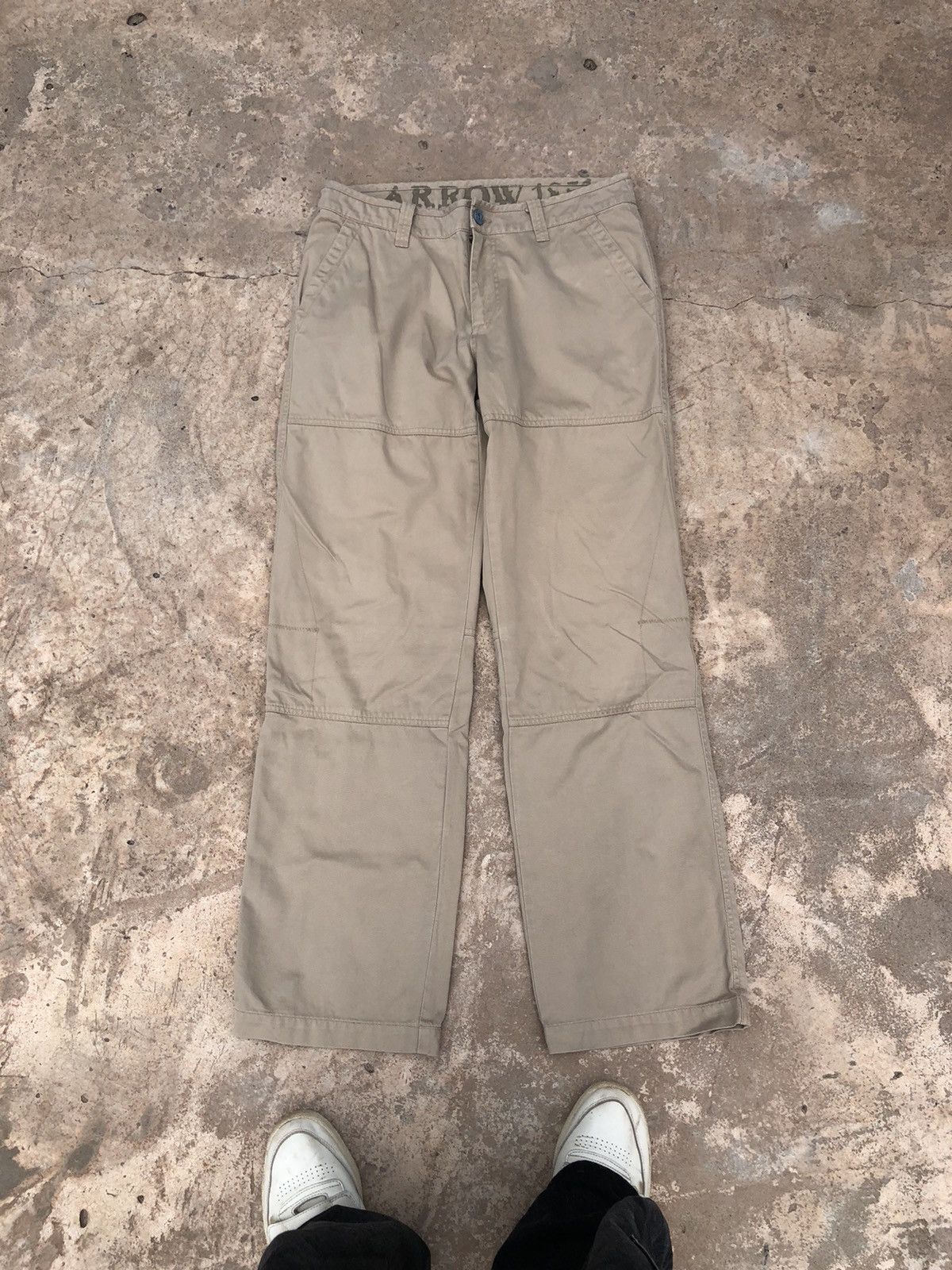 Arrow 1851 Vintage Japanese wide military pants trousers Y2K