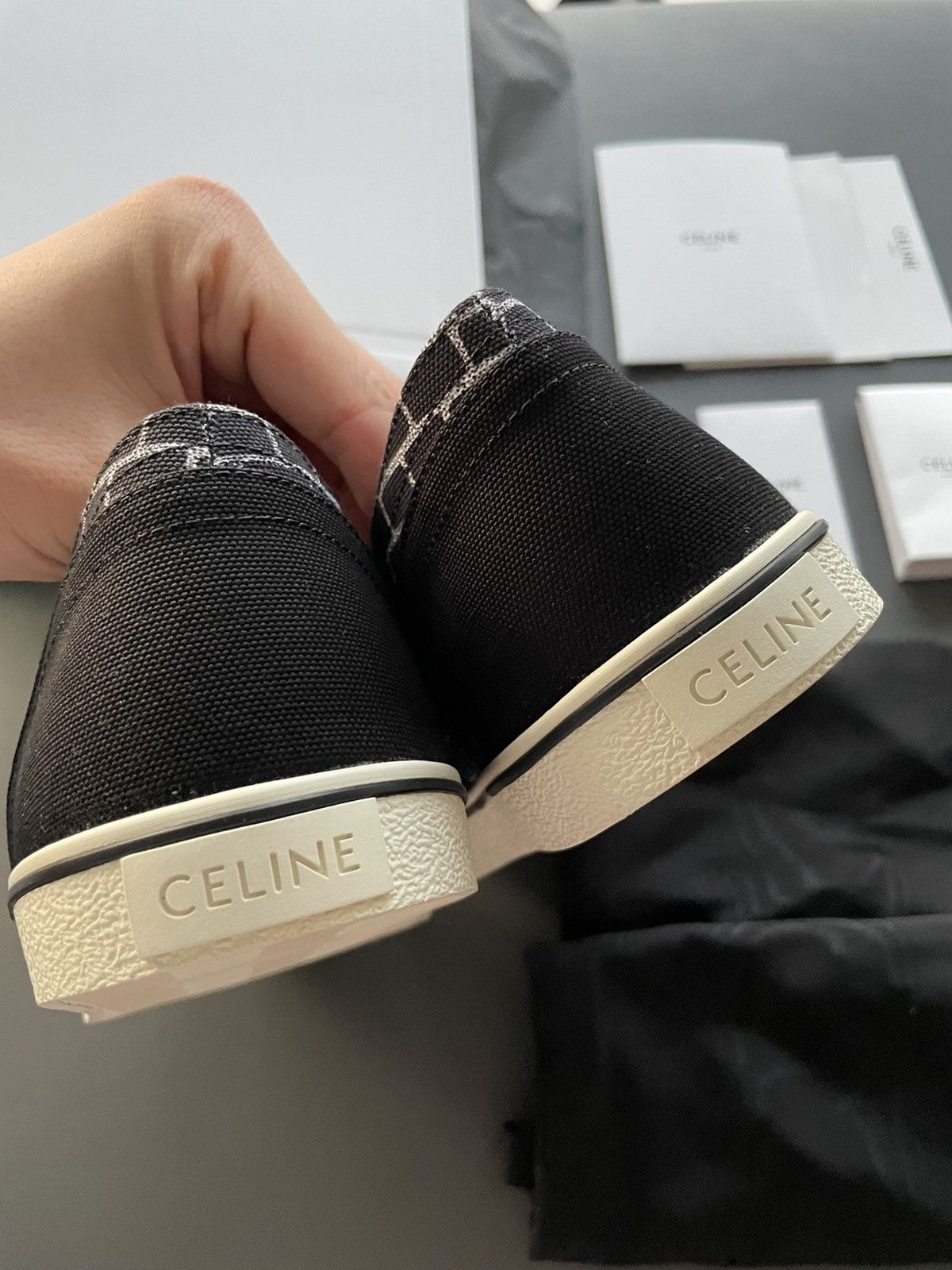 Celine × Hedi Slimane Rare New Super Runway Limited Edition Brick Leather Sneaker Size US 10 / EU 43 - 18 Thumbnail