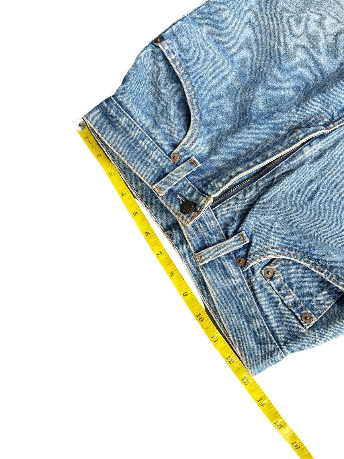 Levi's Vintage 1985 Levis 210 e Stone Wash Denim Size US 26 / EU 42 - 2 Thumbnail