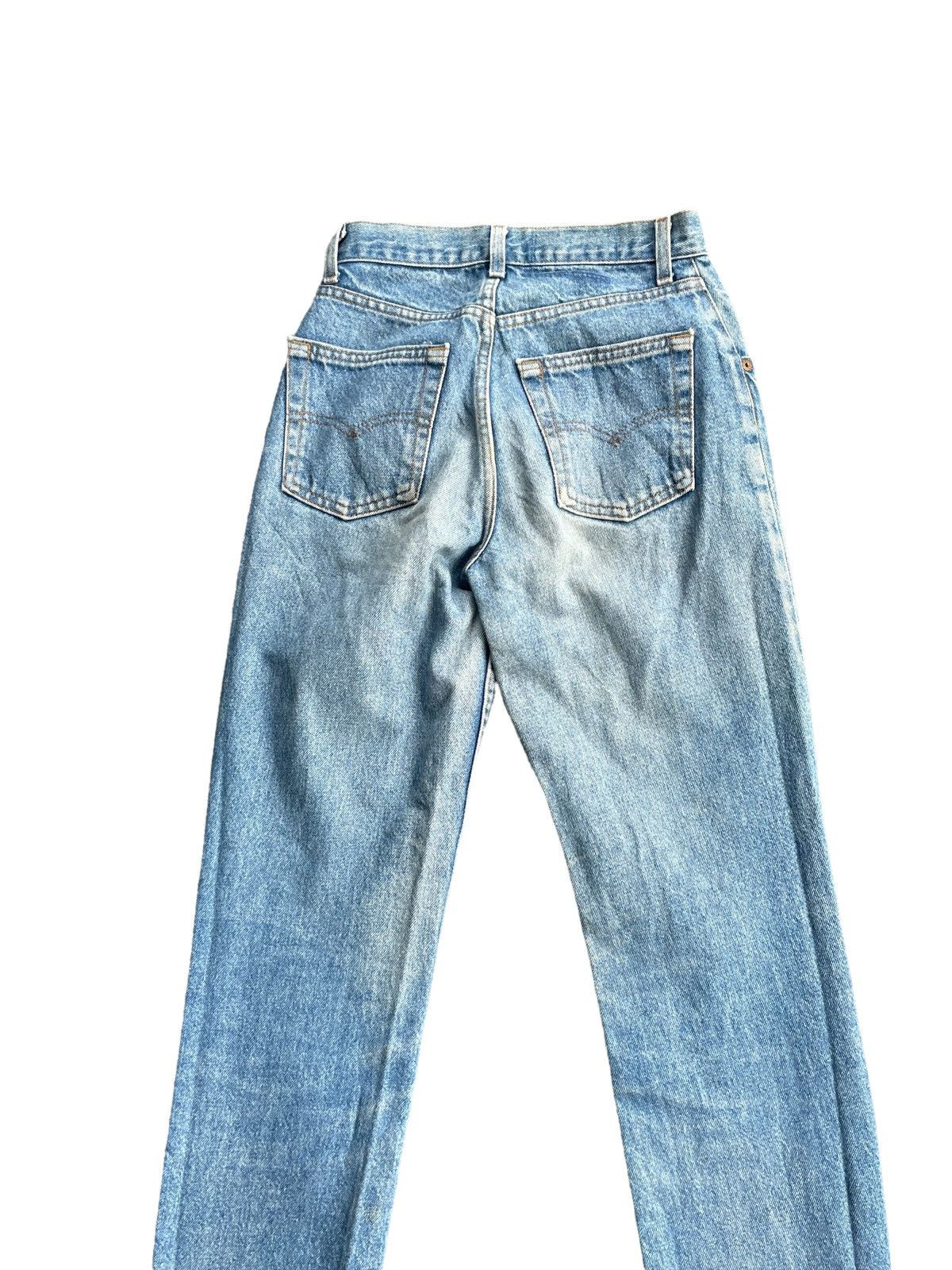 Levi's Vintage 1985 Levis 210 e Stone Wash Denim Size US 26 / EU 42 - 8 Thumbnail
