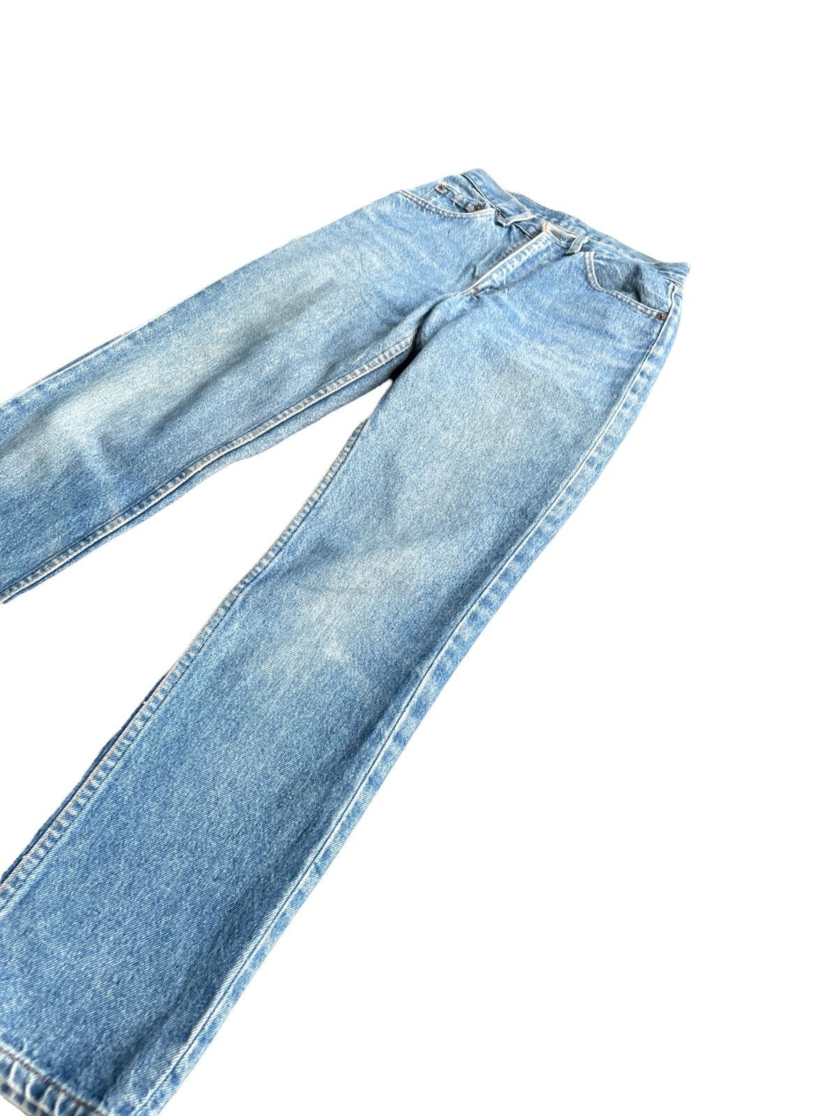 Levi's Vintage 1985 Levis 210 e Stone Wash Denim Size US 26 / EU 42 - 3 Thumbnail