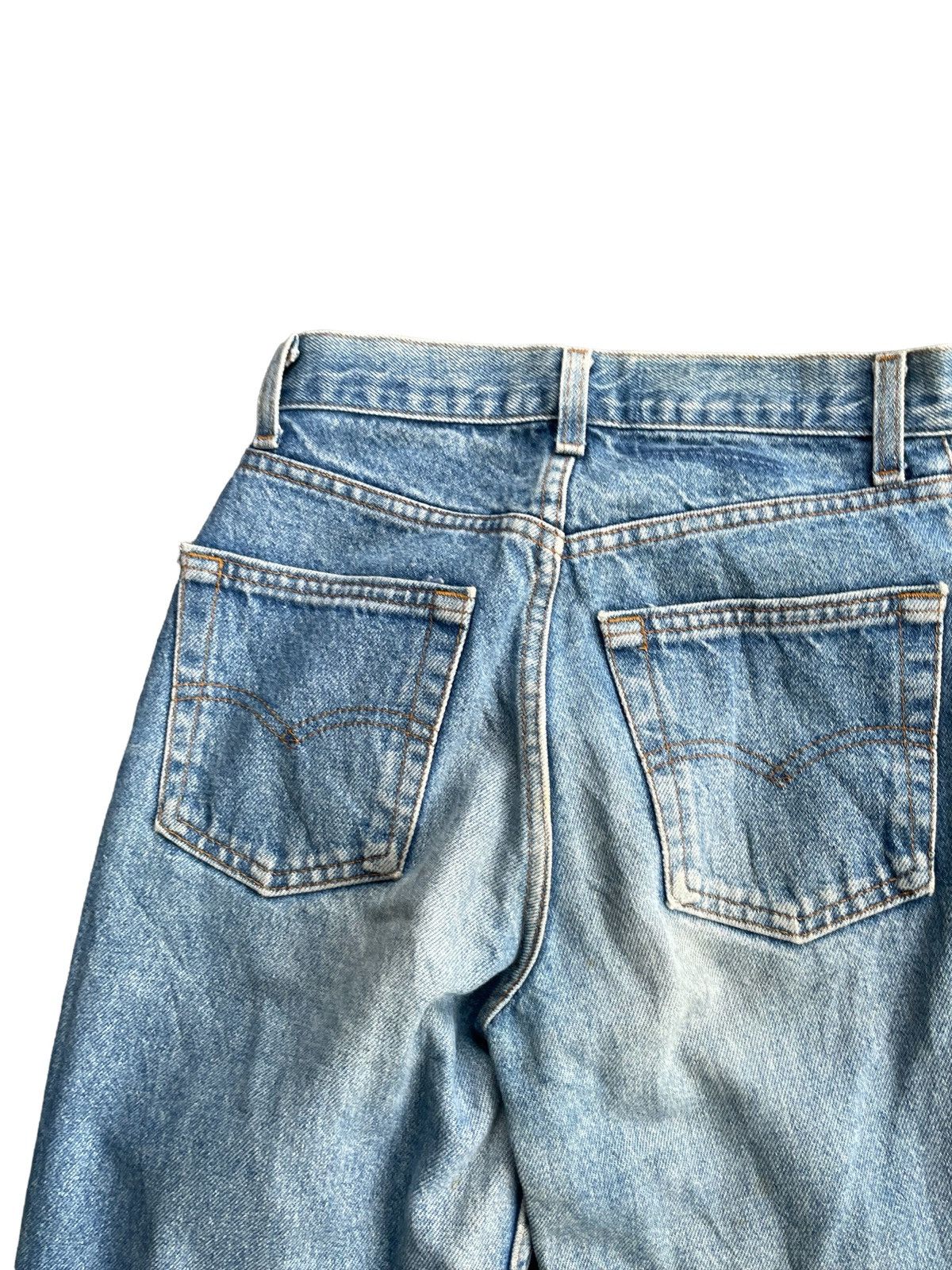 Levi's Vintage 1985 Levis 210 e Stone Wash Denim Size US 26 / EU 42 - 10 Thumbnail
