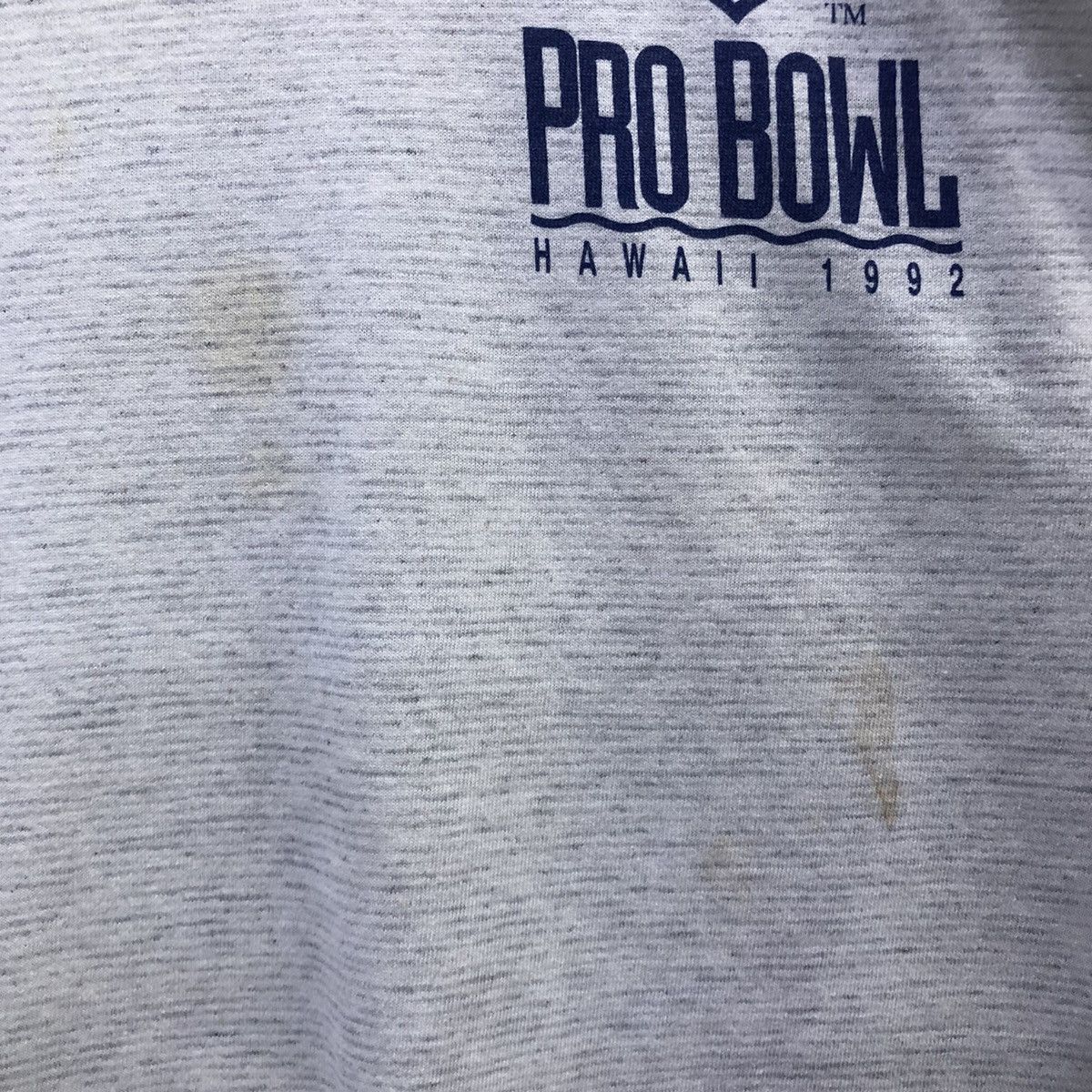 NFL Vintage!! NFL Probowl Hawaii 1992 Backhitt Tshirt Size US L / EU 52-54 / 3 - 9 Thumbnail