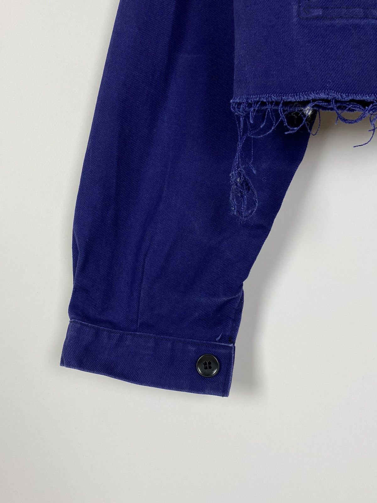 Le Laboureur × Vintage 1970’s Vintage Sanfor Le Tres Souple Cropped Work Jacket Size L / US 10 / IT 46 - 9 Thumbnail