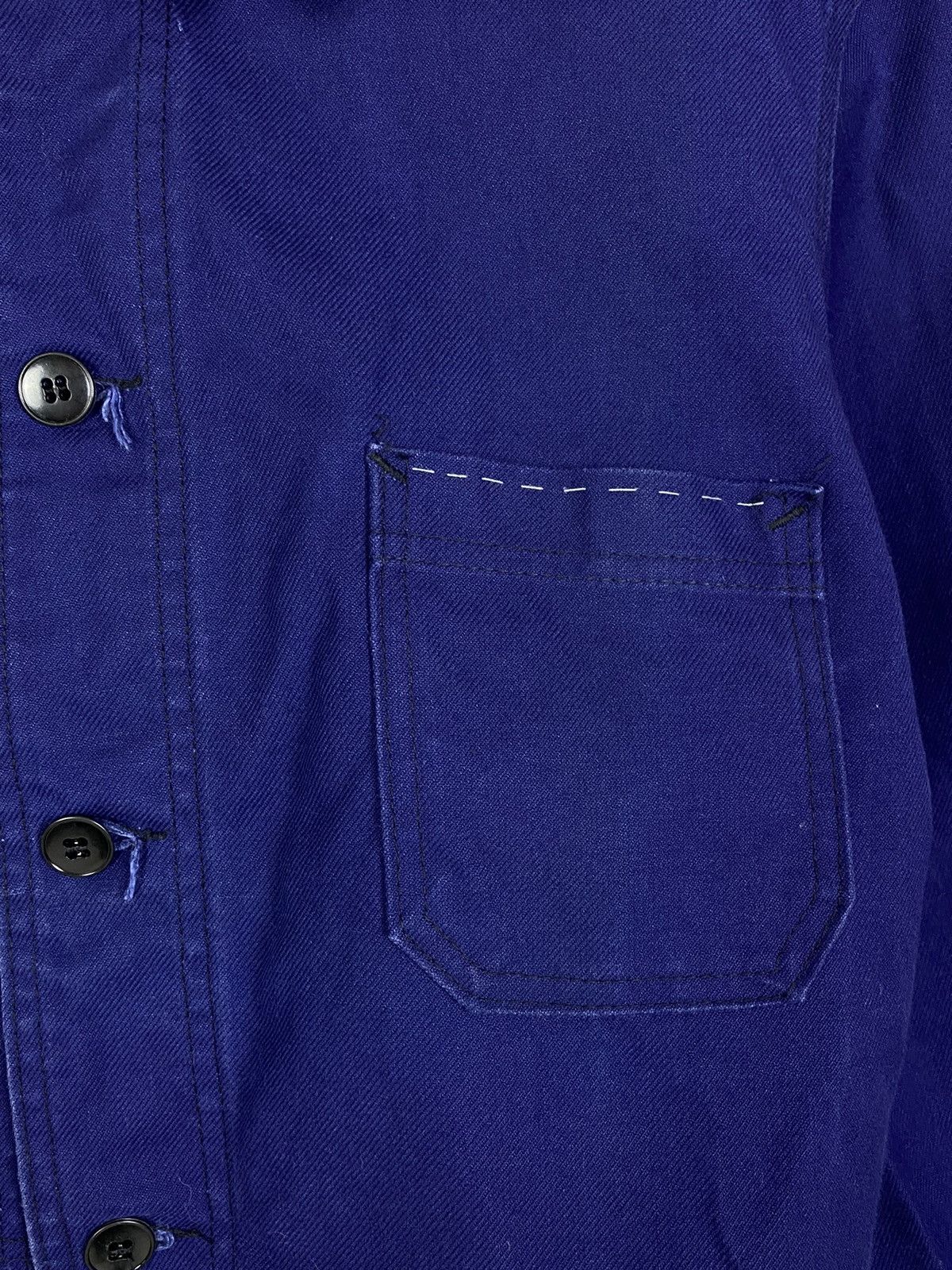 Le Laboureur × Vintage 1970’s Vintage Sanfor Le Tres Souple Cropped Work Jacket Size L / US 10 / IT 46 - 7 Thumbnail