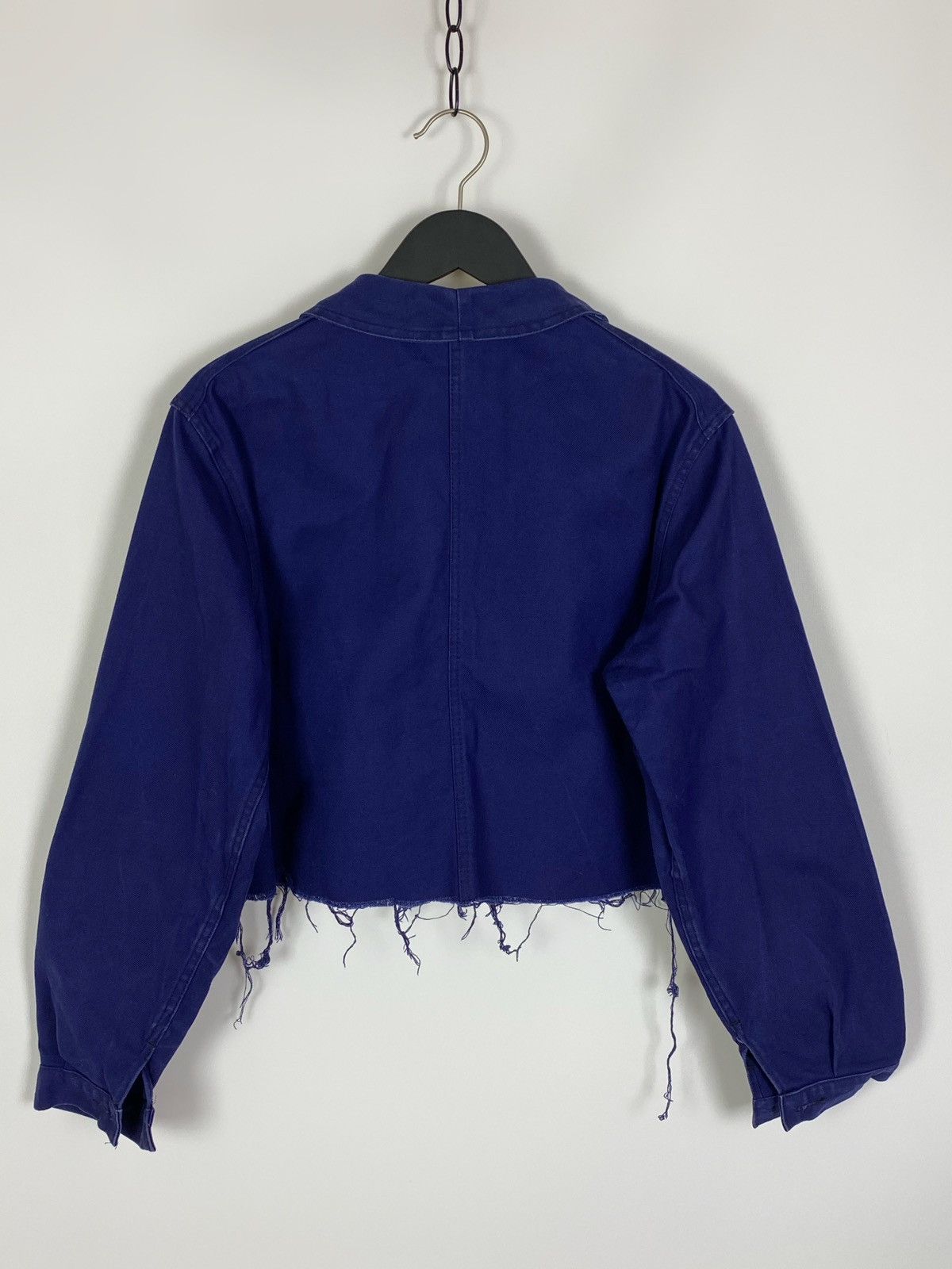 Le Laboureur × Vintage 1970’s Vintage Sanfor Le Tres Souple Cropped Work Jacket Size L / US 10 / IT 46 - 10 Thumbnail
