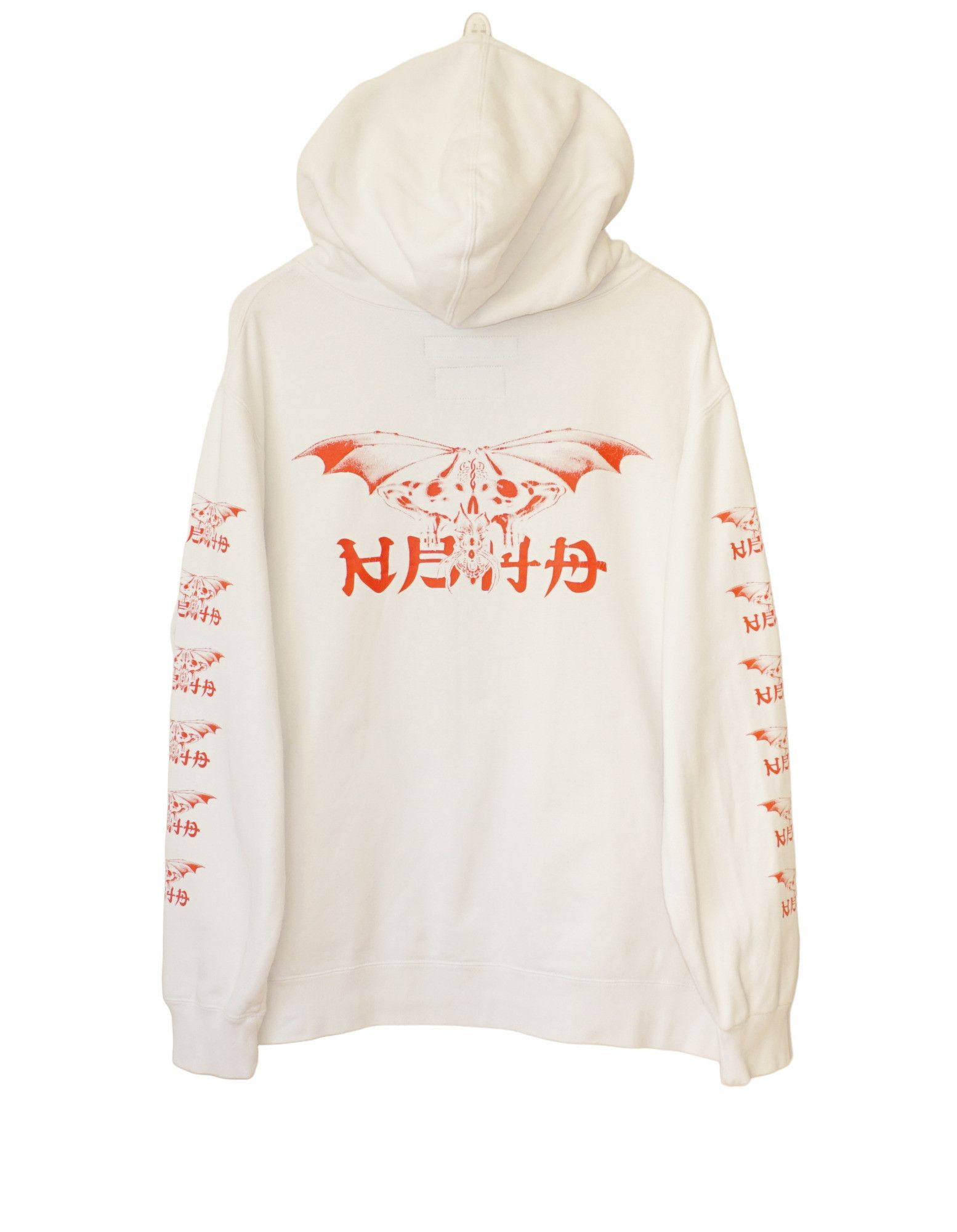 Neighborhood Neighborhood No Mercy White Sweatshirt Hoodie Size US L / EU 52-54 / 3 - 1 Thumbnail