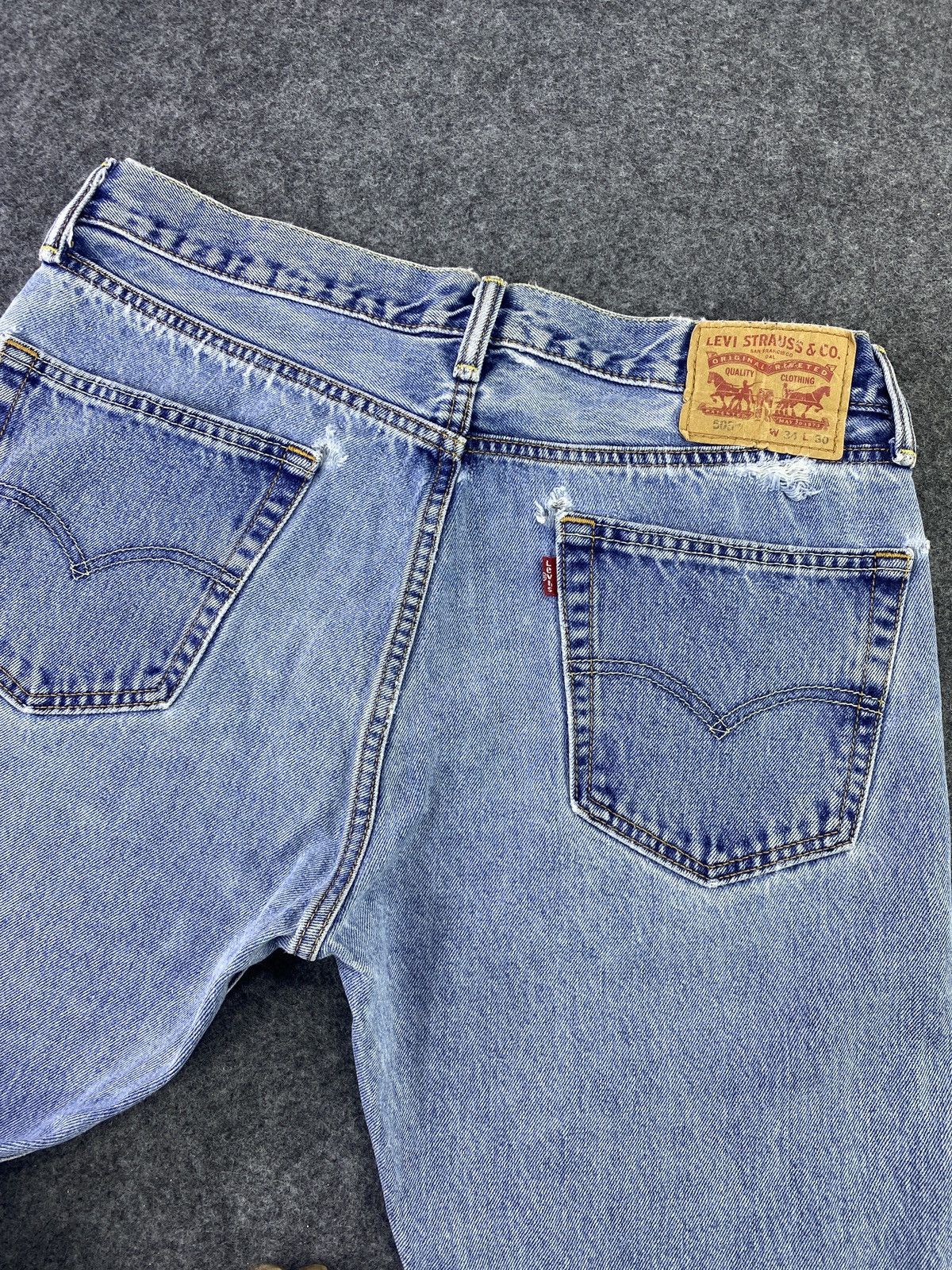 Levi's Levis vintage 505 Stone Wash Jeans - J564 Size US 33 - 11 Thumbnail
