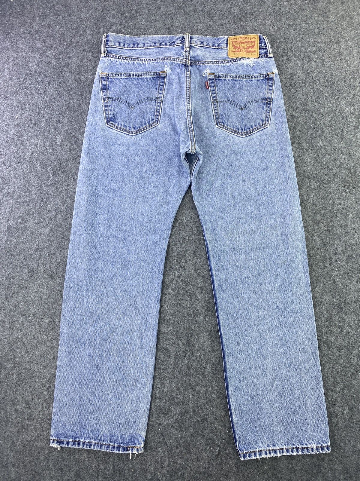 Levi's Levis vintage 505 Stone Wash Jeans - J564 Size US 33 - 2 Thumbnail