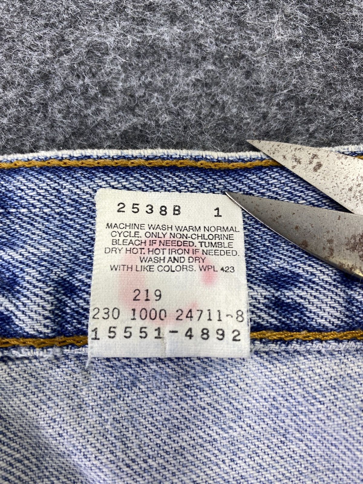 Levi's Levi's vintage 550 Blue Wash Jeans - J566 Size US 29 - 6 Thumbnail