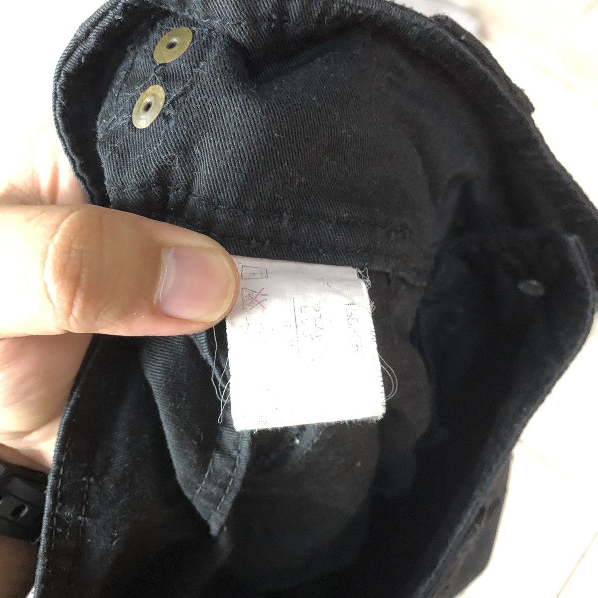 Japanese Brand DL Japan ripped utility multipocket Black Cargo Pants #7048 Size 27" / US 4 / IT 40 - 18 Thumbnail