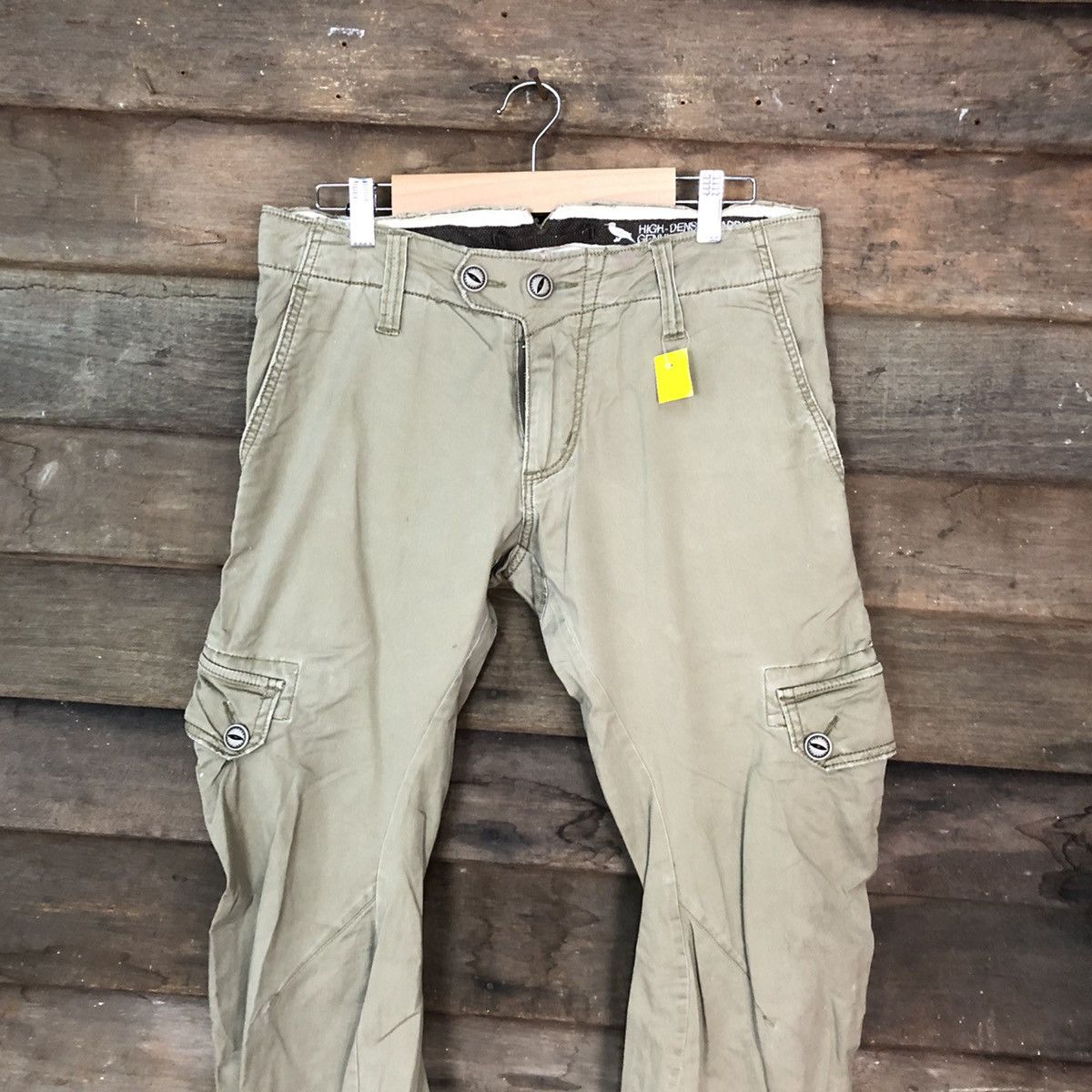 Japanese Brand × Vintage Ycross Clothing Style Brown Cargo Pants #3971 Size US 30 / EU 46 - 2 Thumbnail