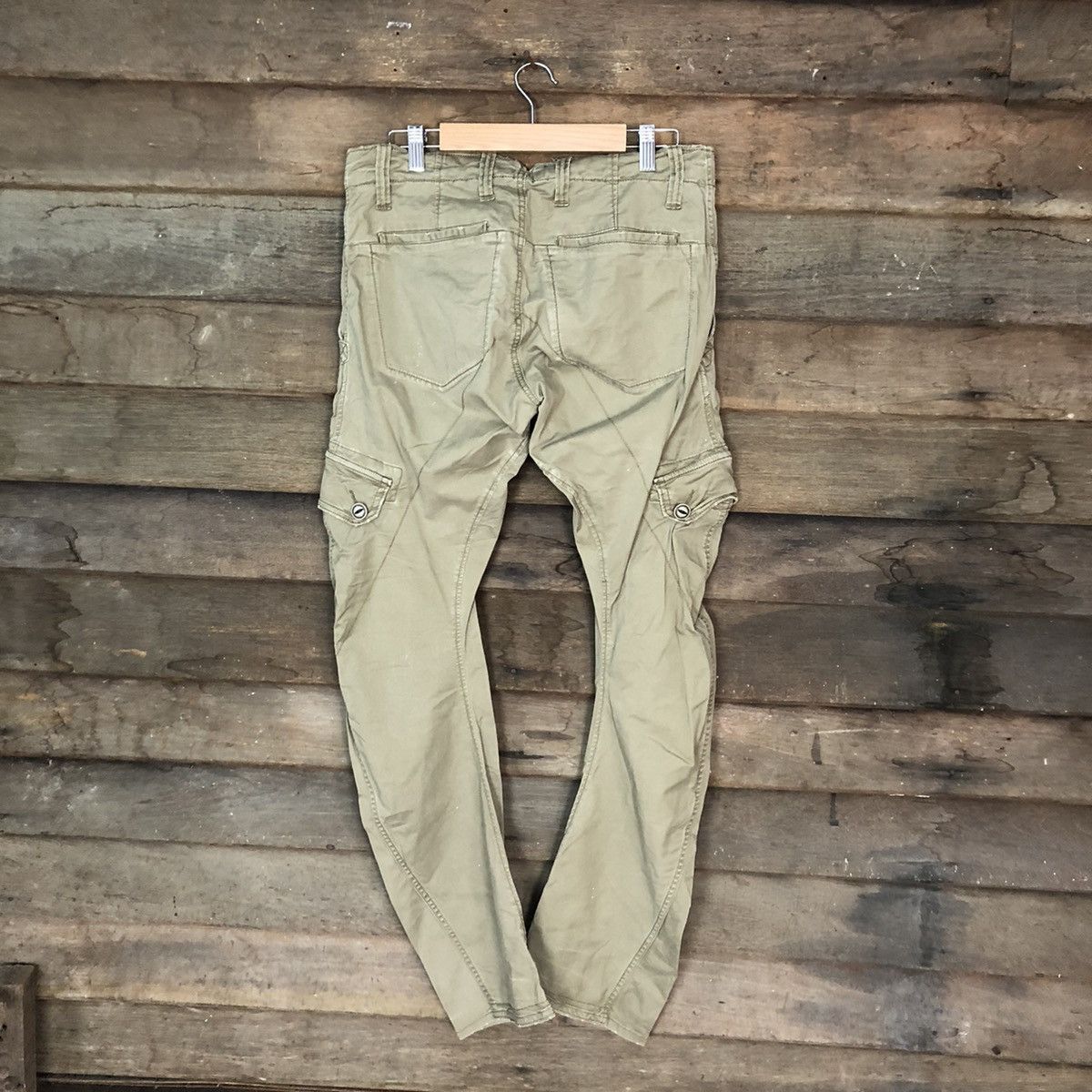 Japanese Brand × Vintage Ycross Clothing Style Brown Cargo Pants #3971 Size US 30 / EU 46 - 11 Thumbnail
