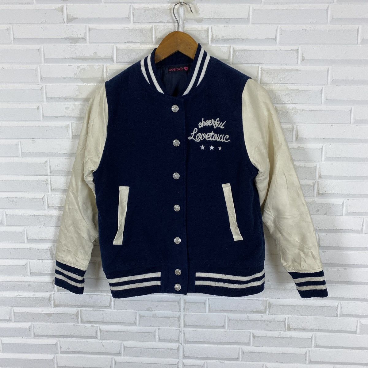 Japanese Brand Japanese Embroidered Varsity Jacket Size M / US 6-8 / IT 42-44 - 2 Thumbnail