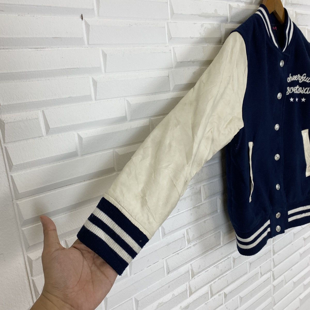 Japanese Brand Japanese Embroidered Varsity Jacket Size M / US 6-8 / IT 42-44 - 8 Thumbnail