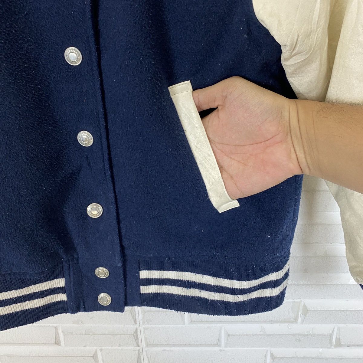 Japanese Brand Japanese Embroidered Varsity Jacket Size M / US 6-8 / IT 42-44 - 10 Thumbnail