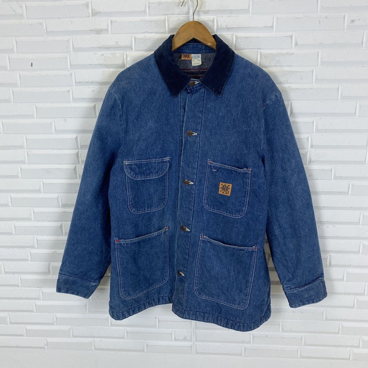 Wrangler Big Ben By Wrangler Chore Denim Jacket Workwear Size US M / EU 48-50 / 2 - 2 Thumbnail