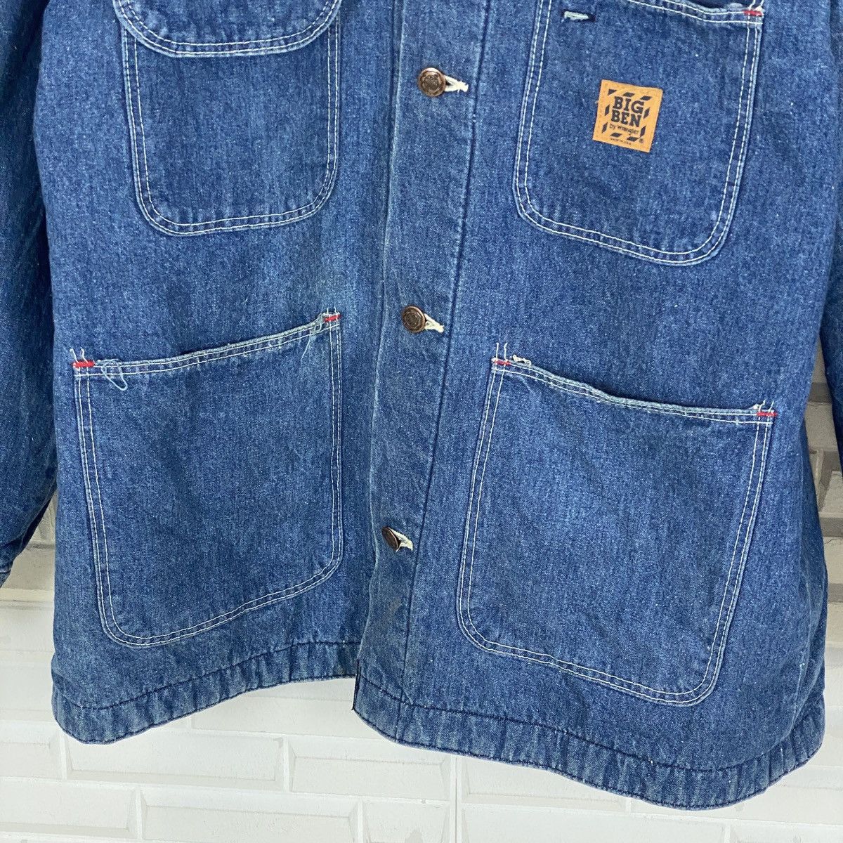 Wrangler Big Ben By Wrangler Chore Denim Jacket Workwear Size US M / EU 48-50 / 2 - 6 Thumbnail